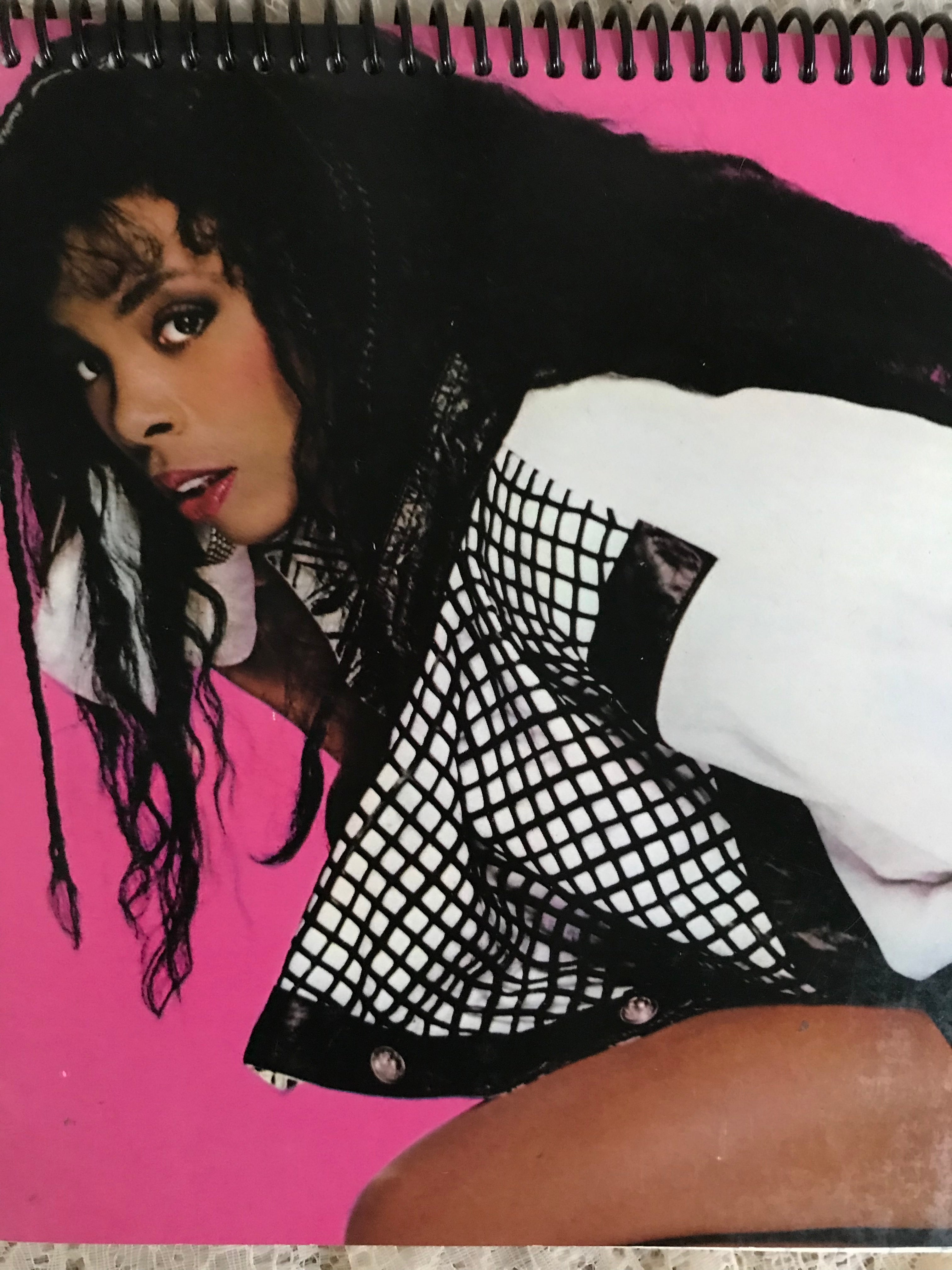 Donna Summer Cats Without Claws Album Cover Notebook