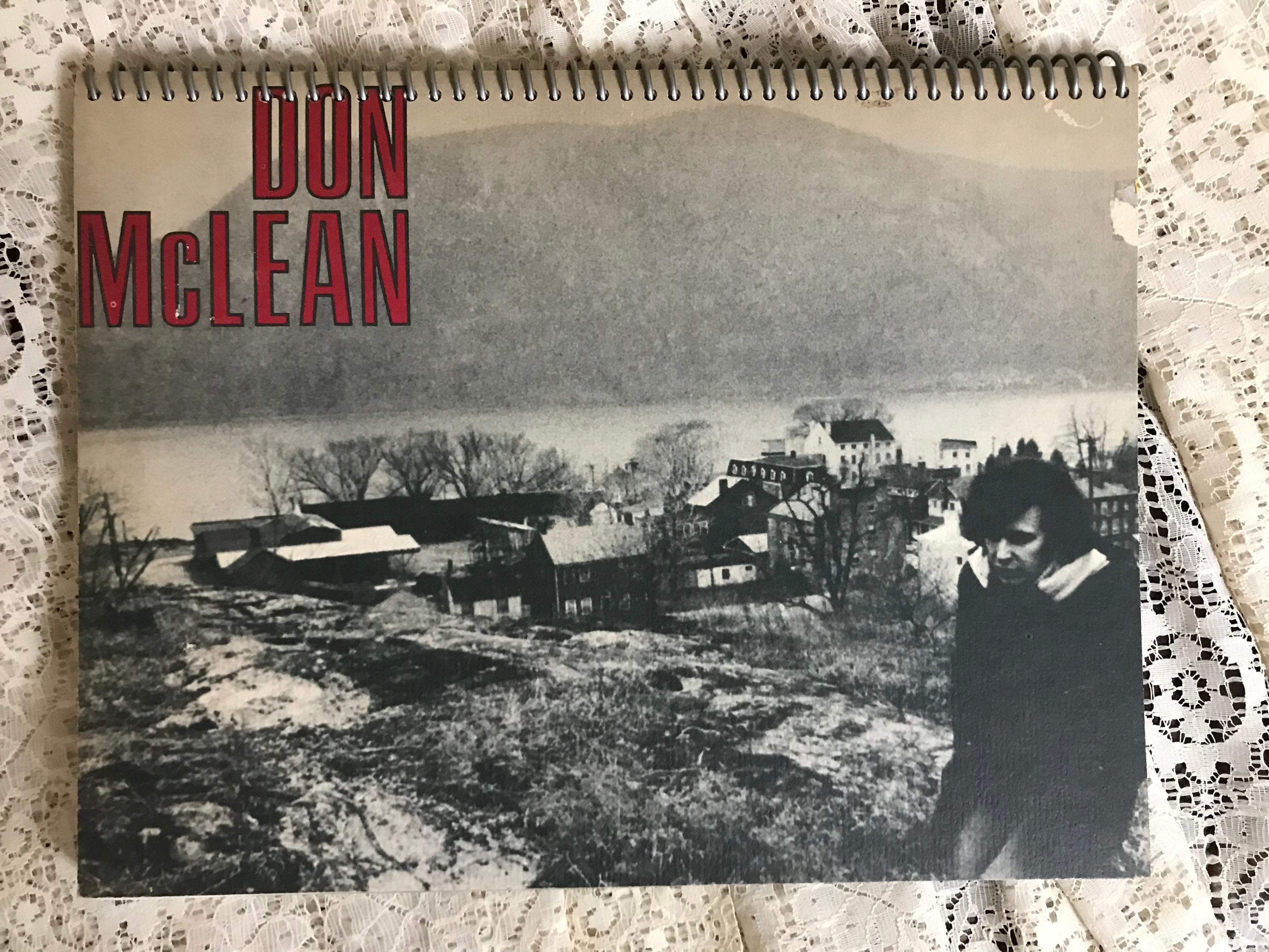 Don McLean Album Cover Notebook