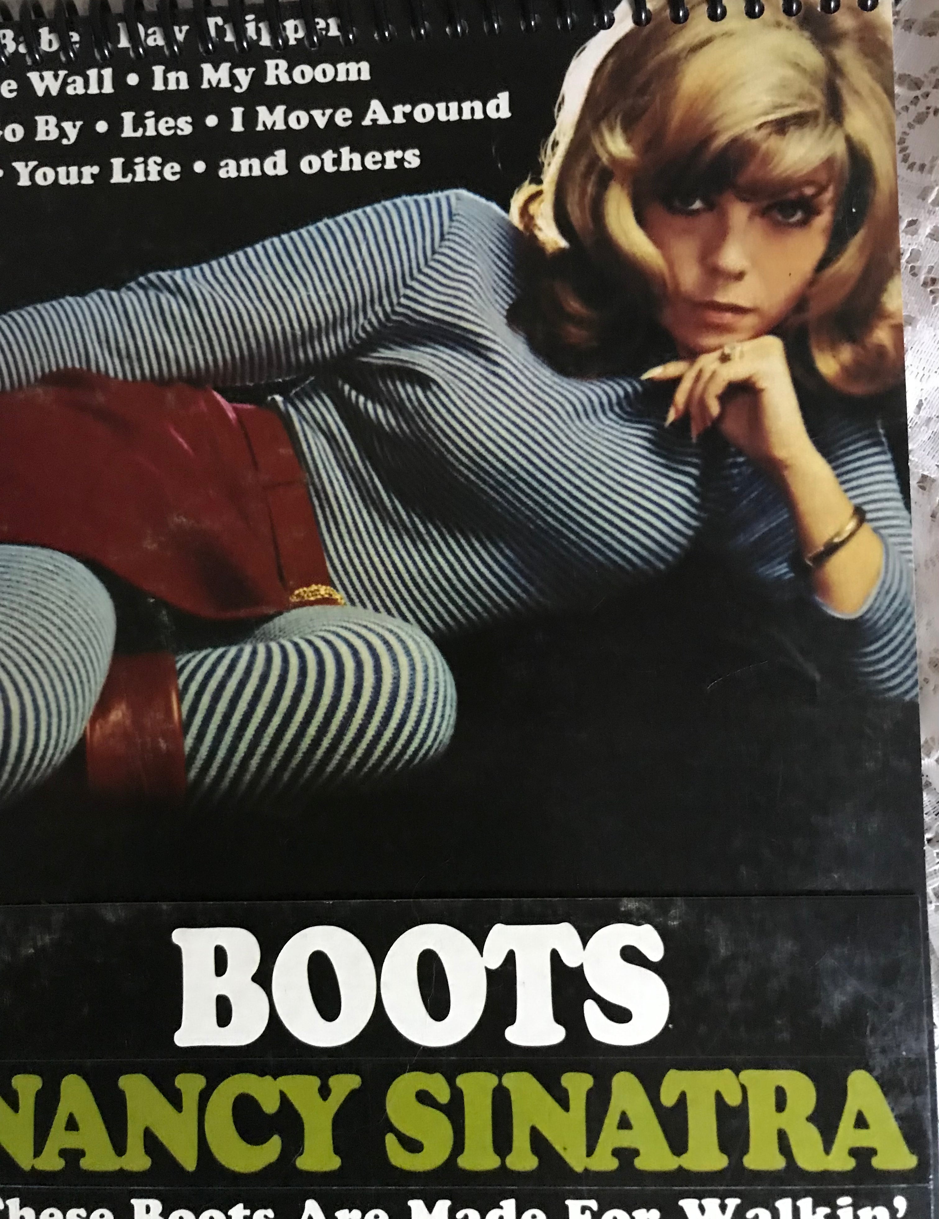 Nancy Sinatra Boots Album Cover Notebook