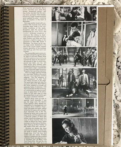West Side Story Recycled Album Cover Notebook