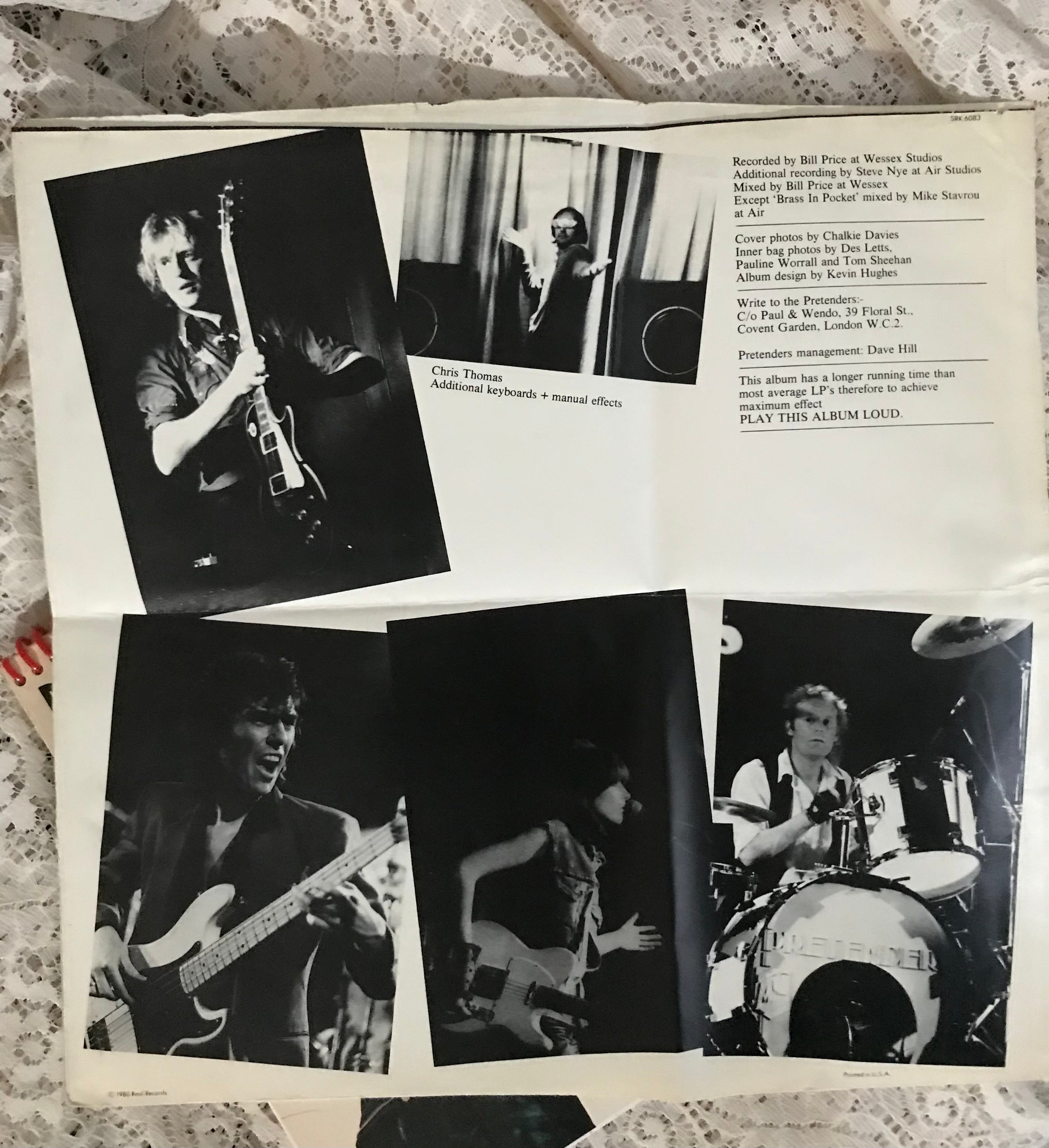 Pretenders Album Cover Notebook