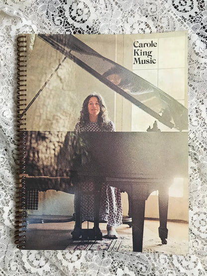 Carole King Music Album Cover Notebook
