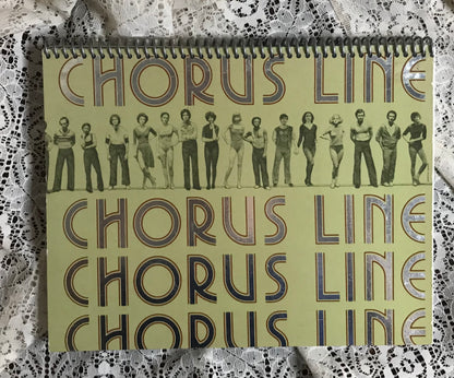 A Chorus Line Album Cover Notebook
