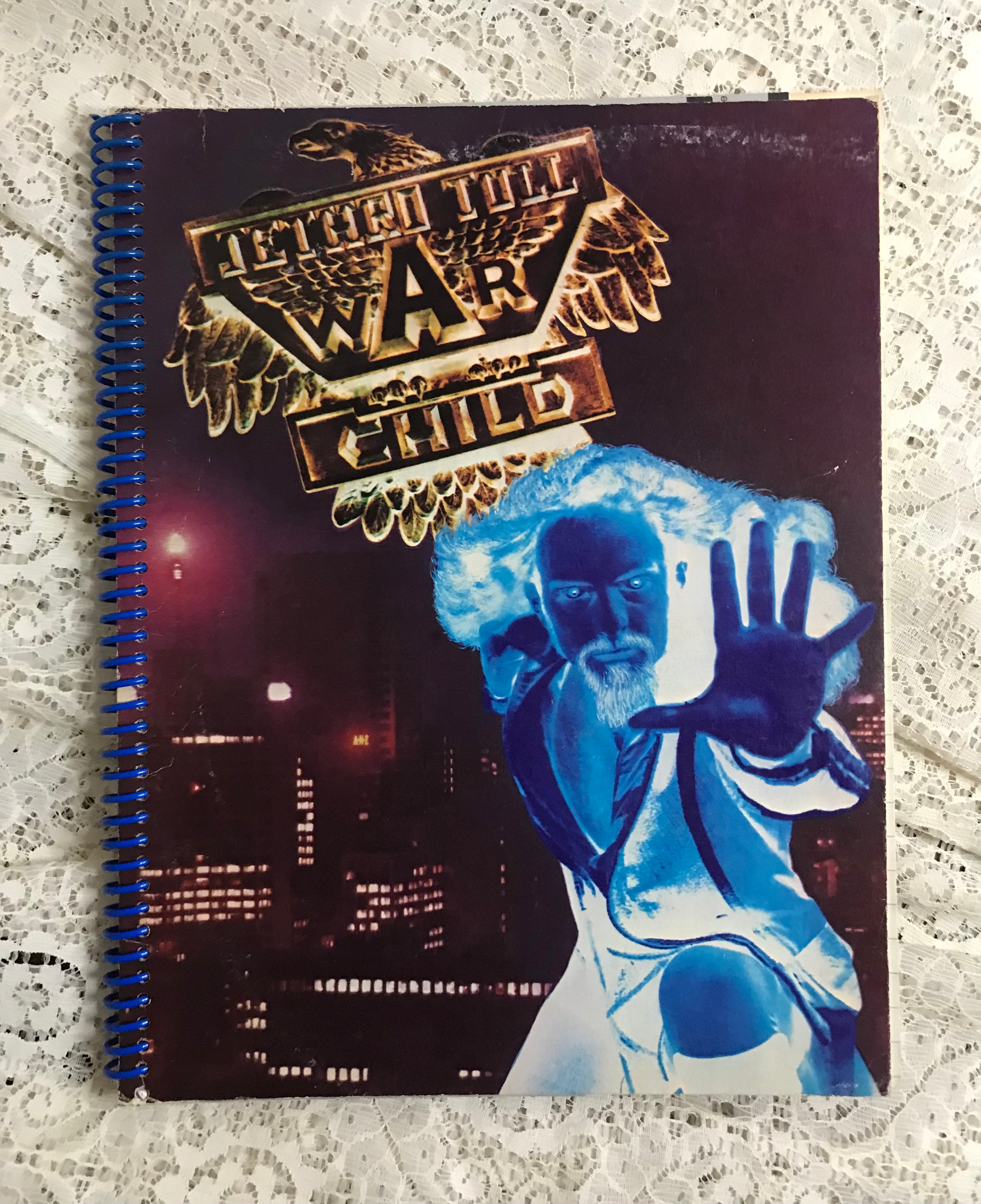 Jethro Tull War Child Album Cover Notebook