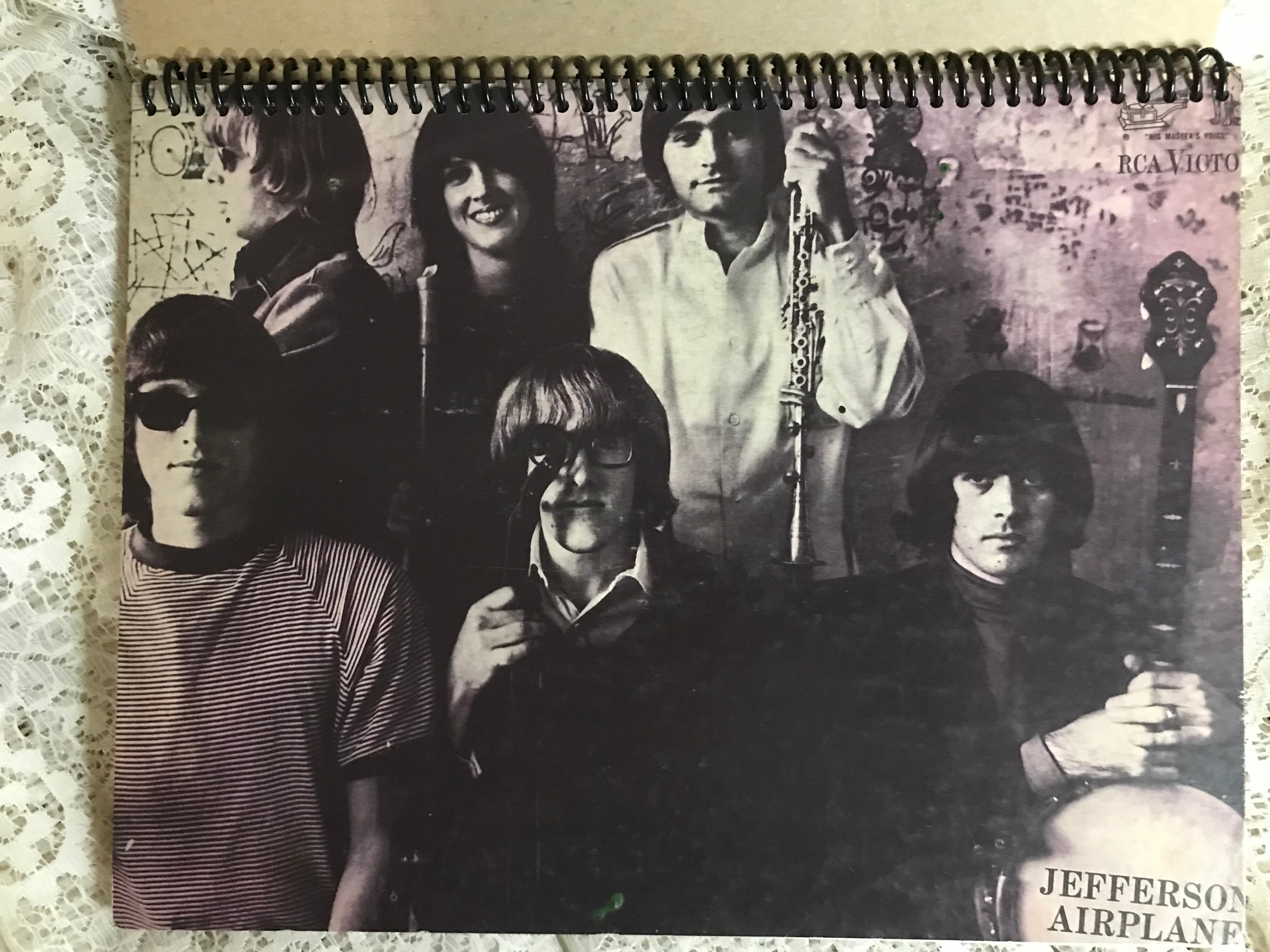 Jefferson Airplane Surrealistic Pillow Album Cover Notebook