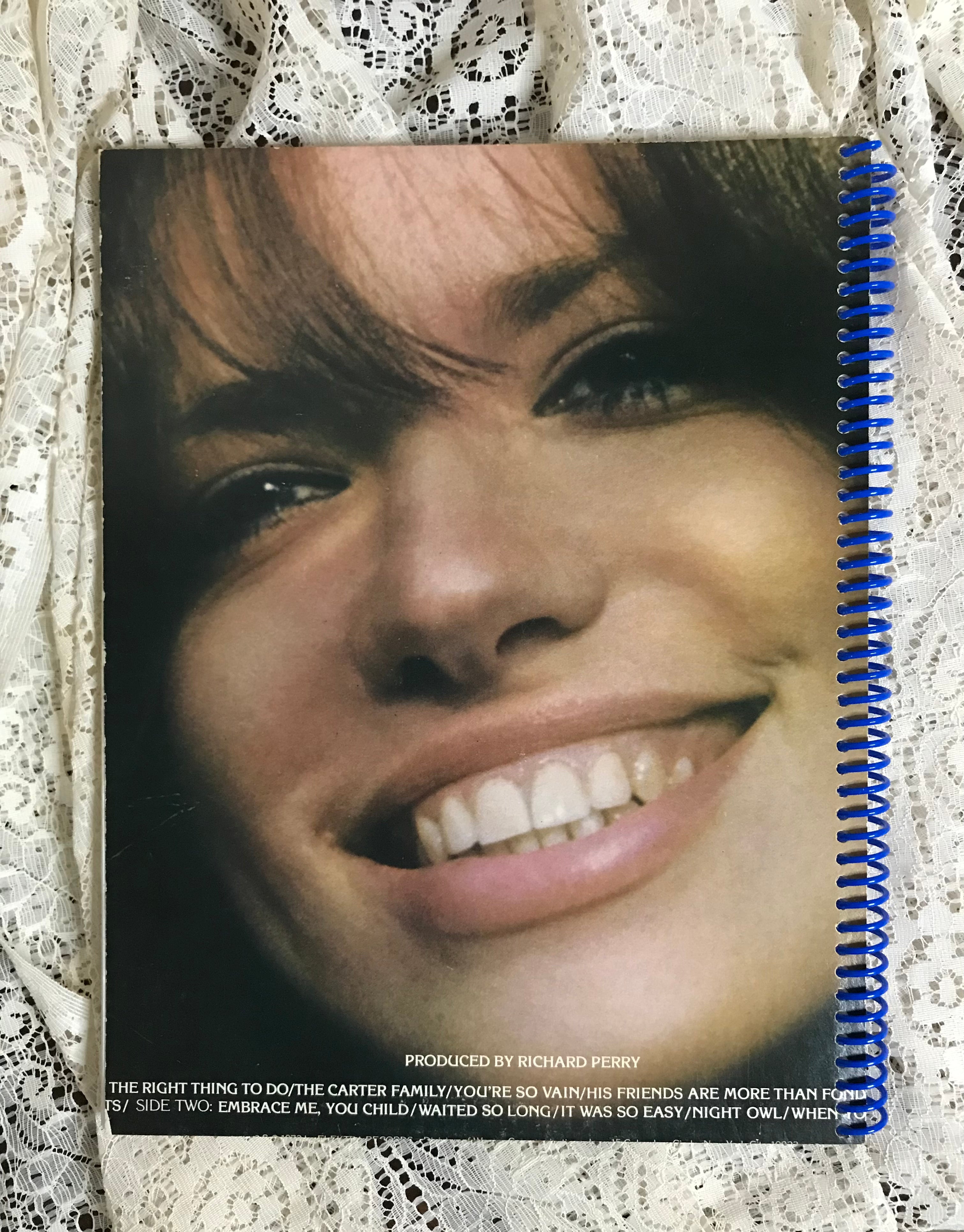 Carly Simon Album Cover Notebook