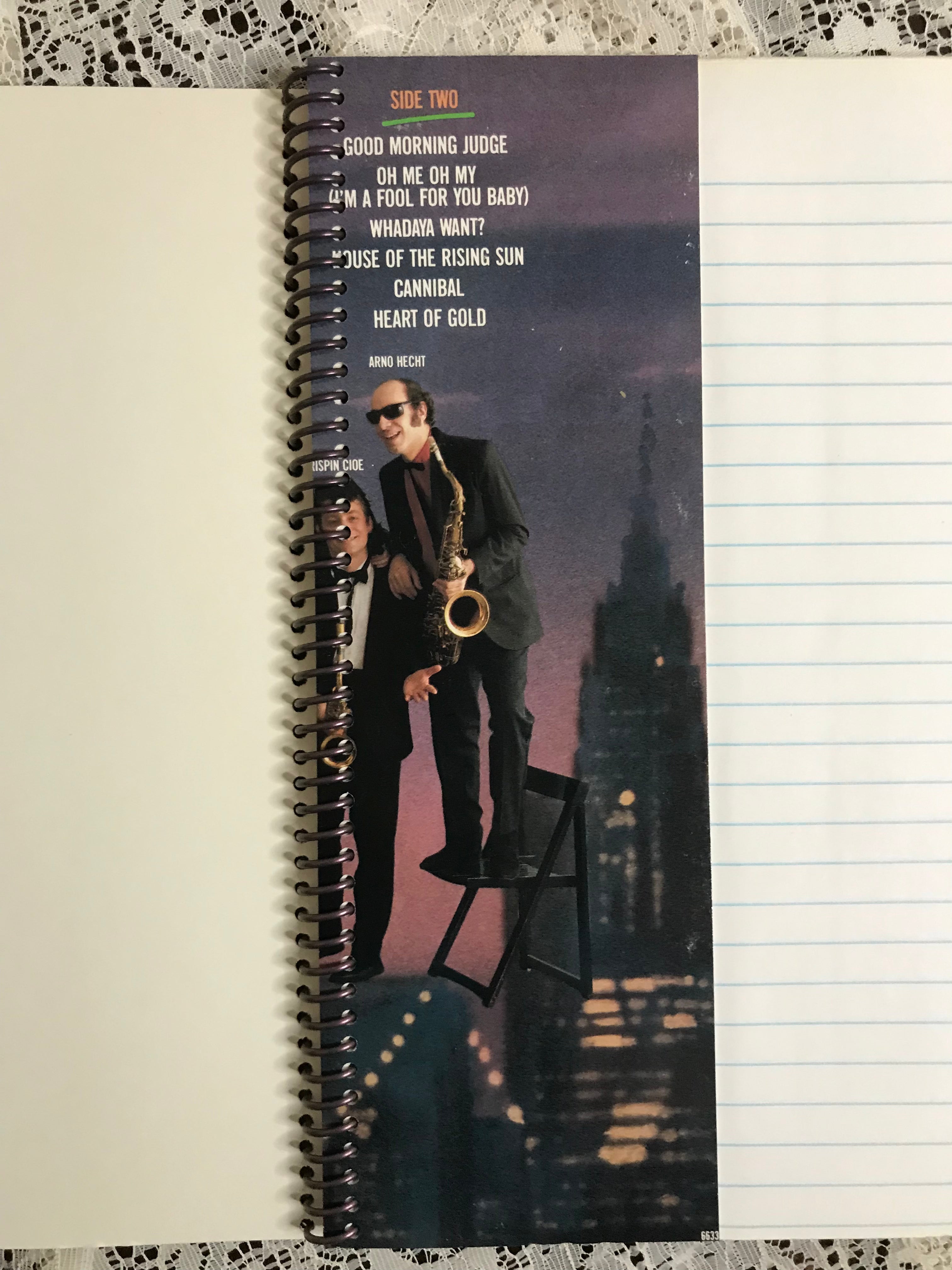 Buster Poindexter Album Cover Notebook