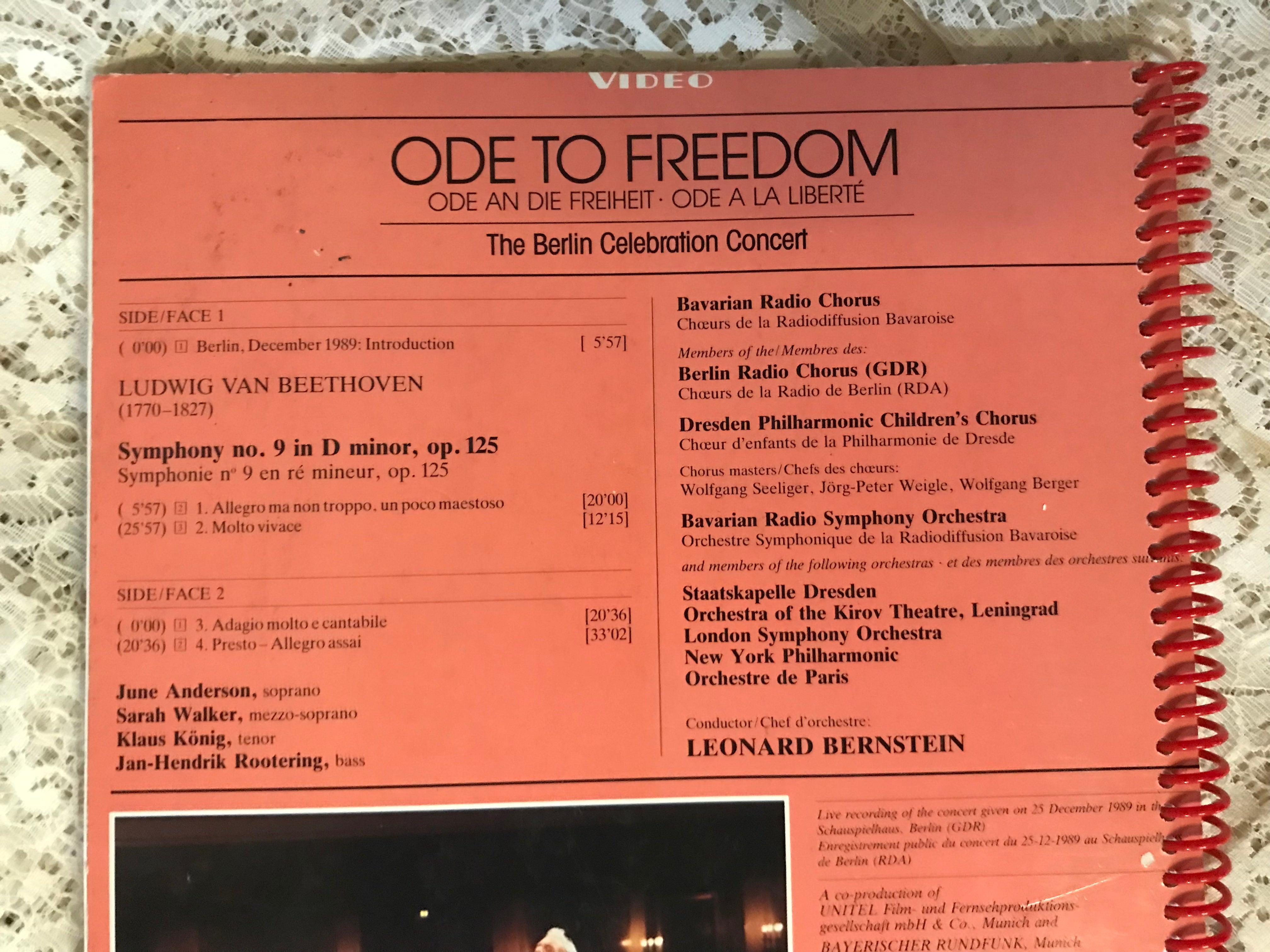 Ode to Freedom Album Cover Notebook