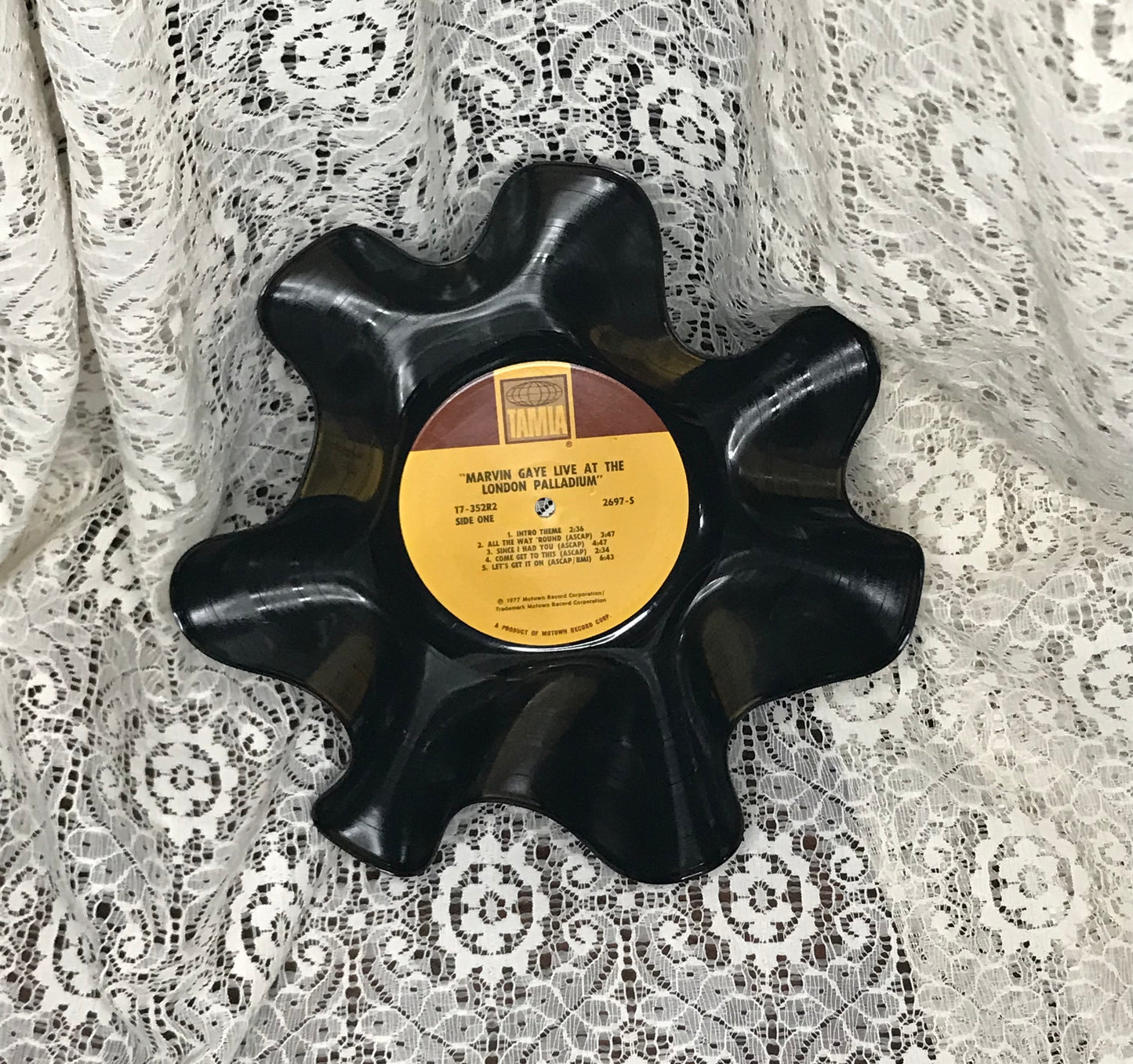 Record Bowl Marvin Gaye…Live at the Paladium