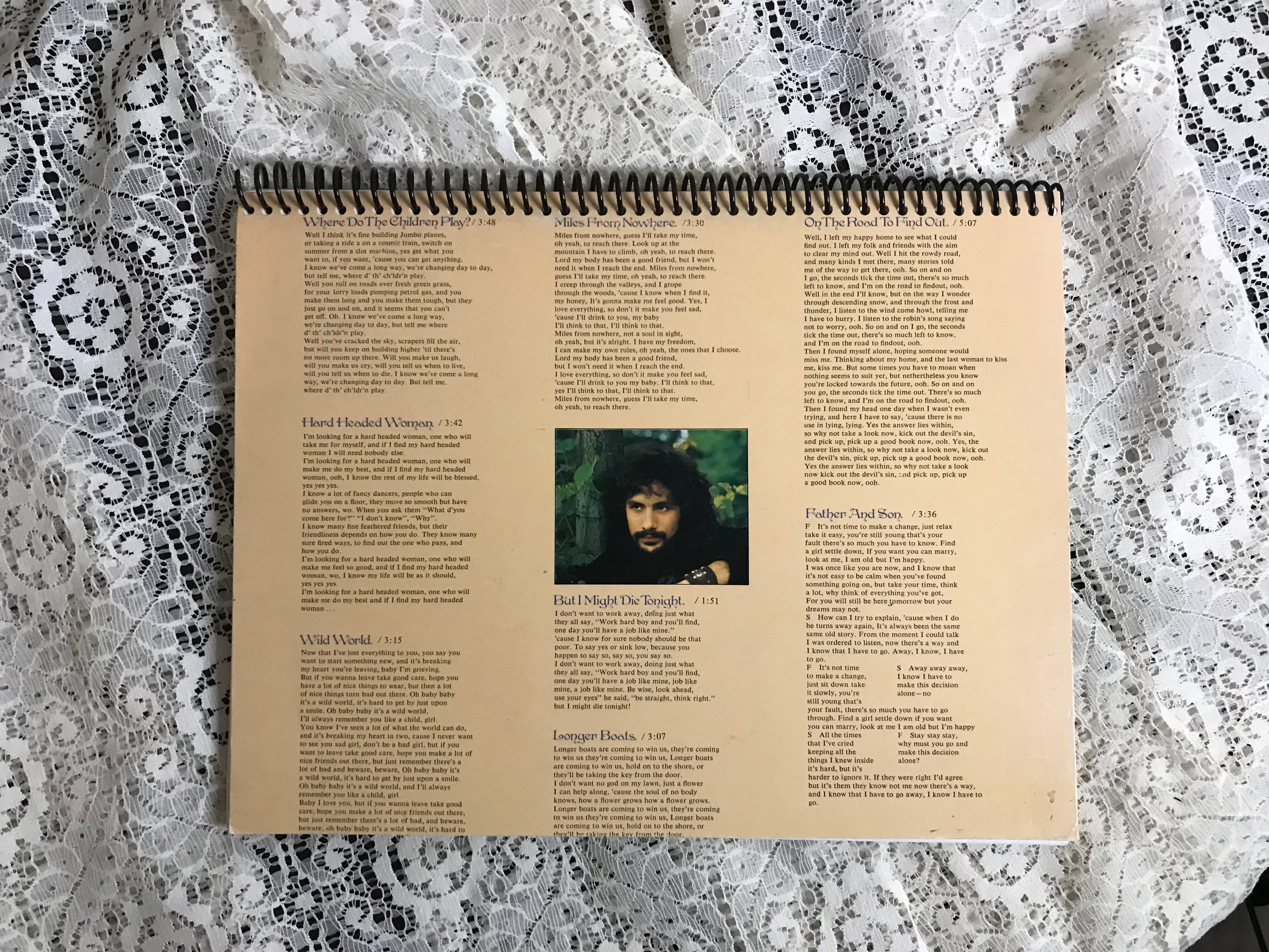 Cat Stevens Tea For The Tillerman Album Cover Notebook