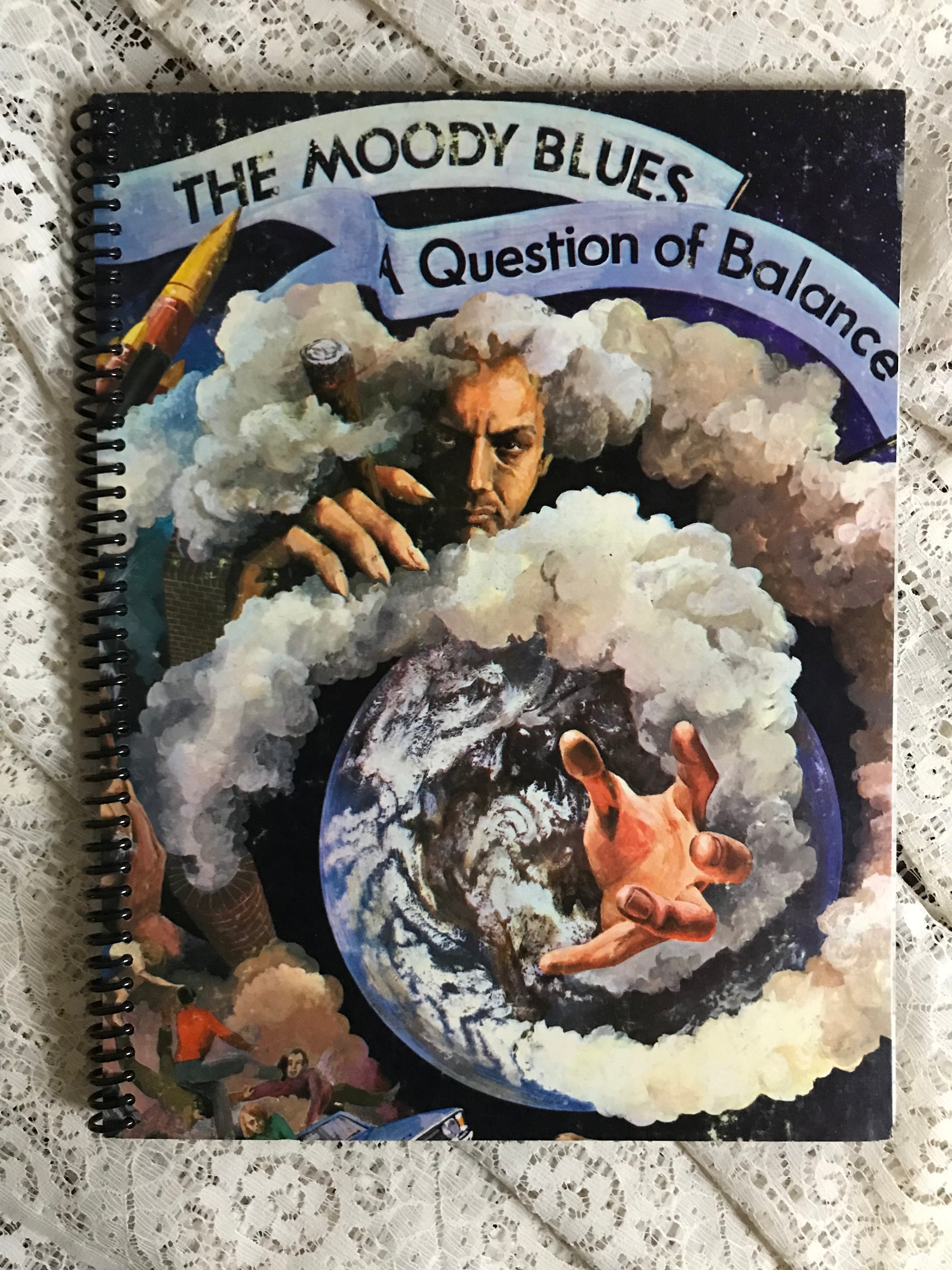 Moody Blues Question of Balance  Album Cover Notebook