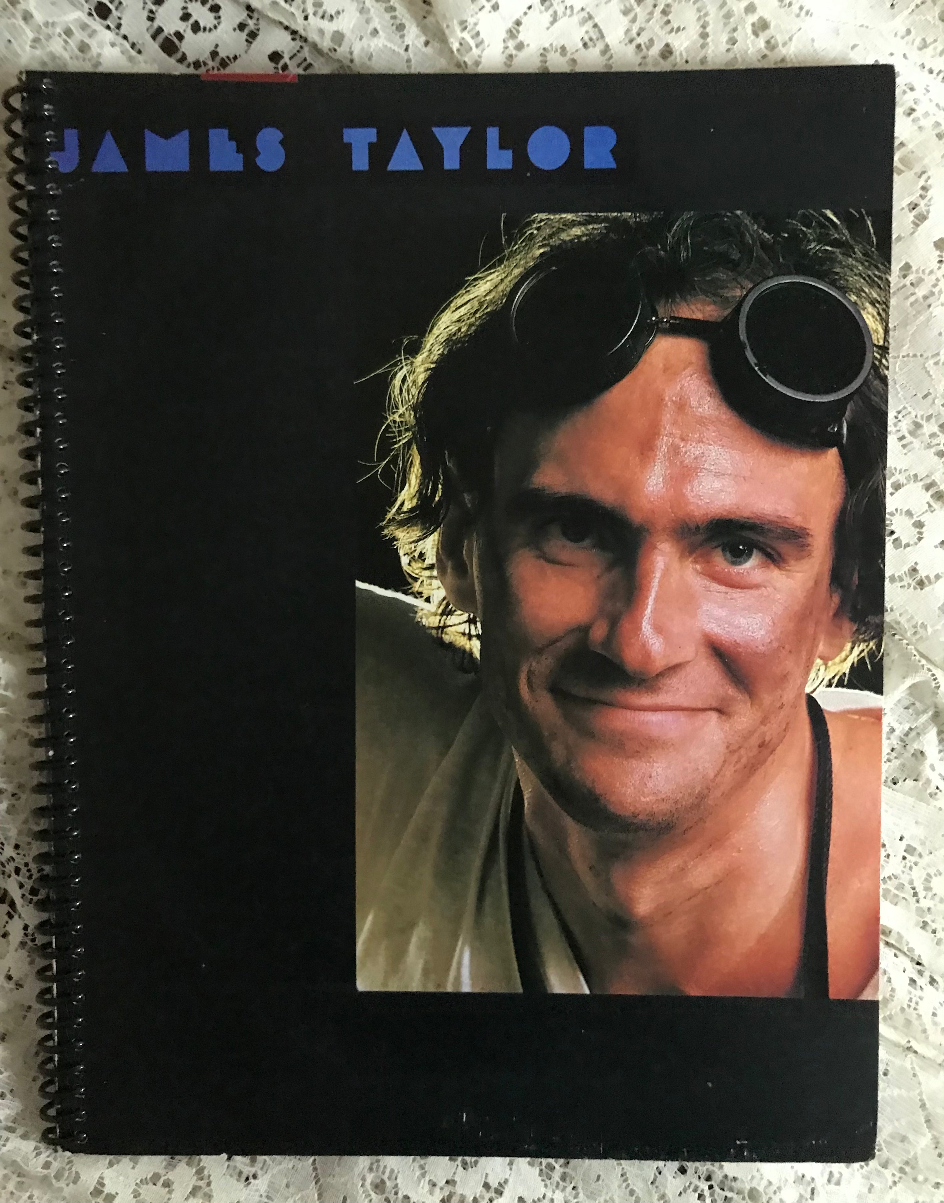 James Taylor Dad Loves His Work Album Cover Notebook