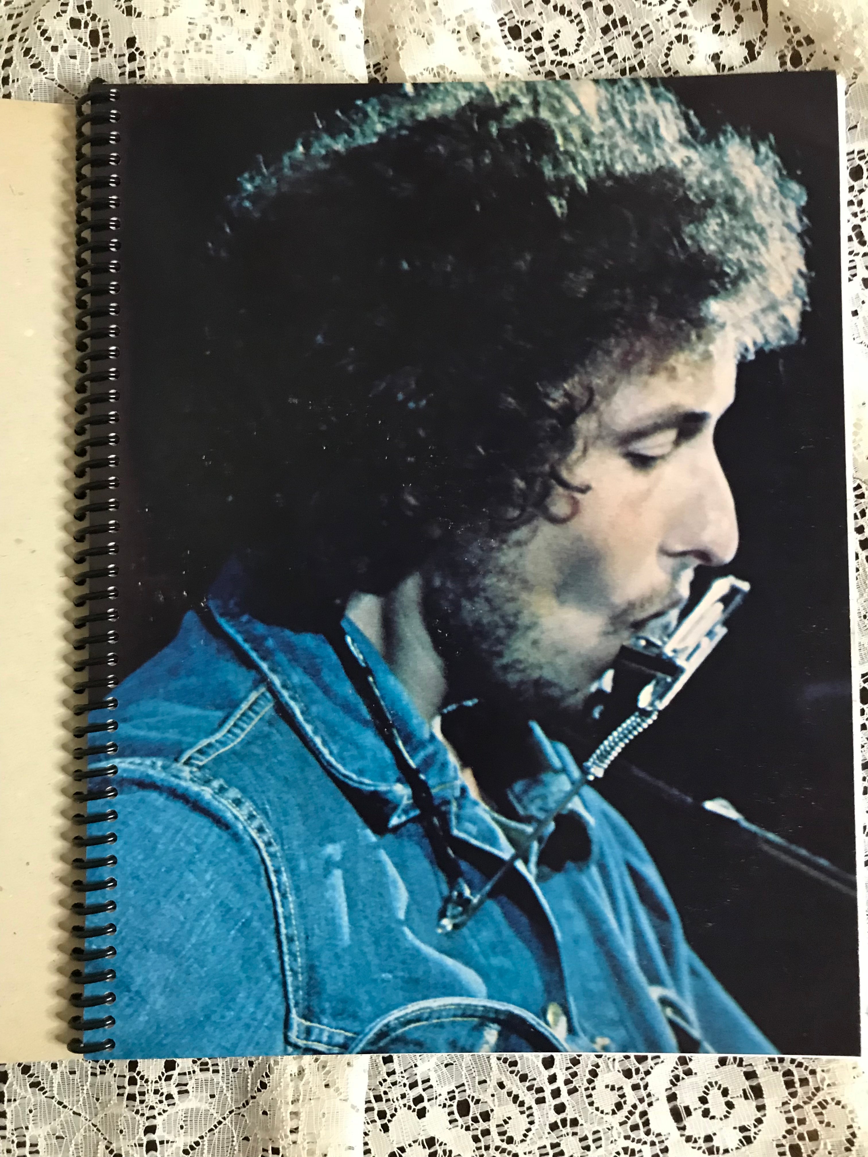 Bob Dylans Greatest Hits Album Cover Notebook