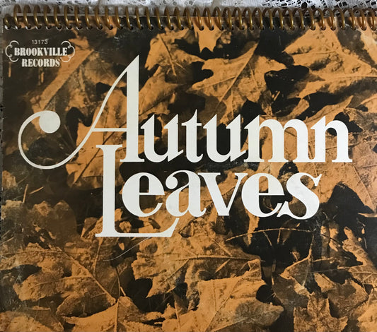 Autumn Leaves Album Cover Notebook