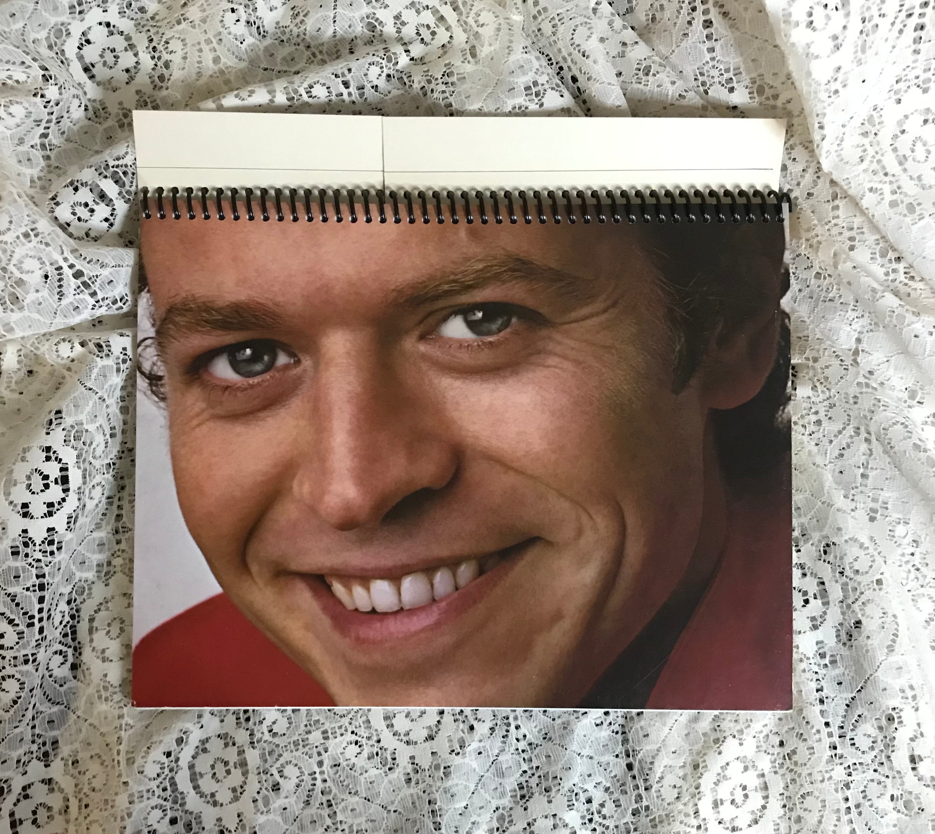 Robert Palmer Recycled Album Cover Notebook