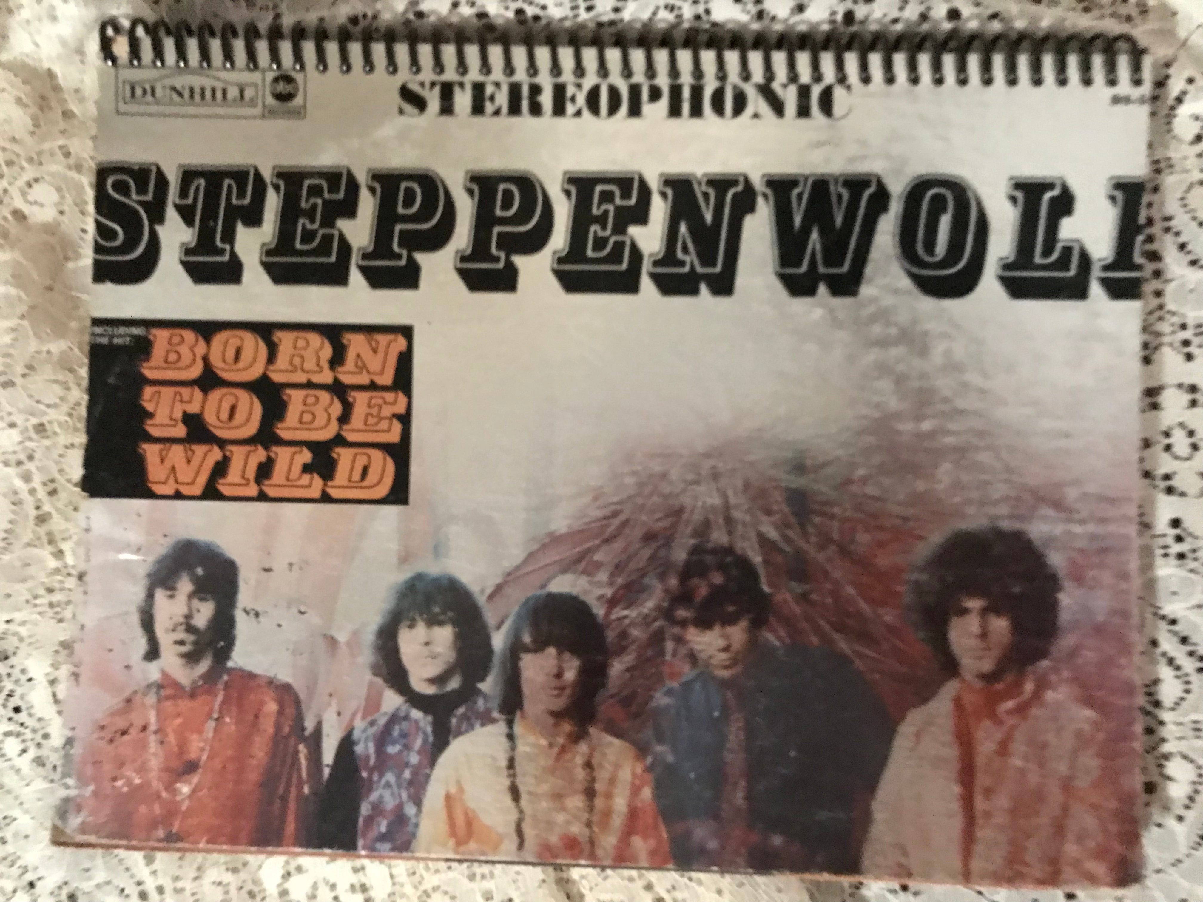 Steppenwolf Born to be Wild Album Cover Notebook