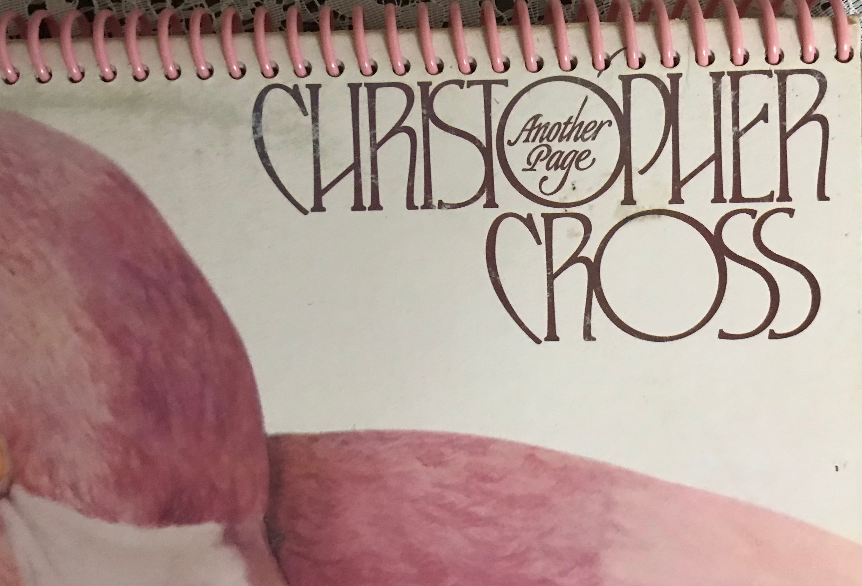 Christopher Cross Album Cover Notebook