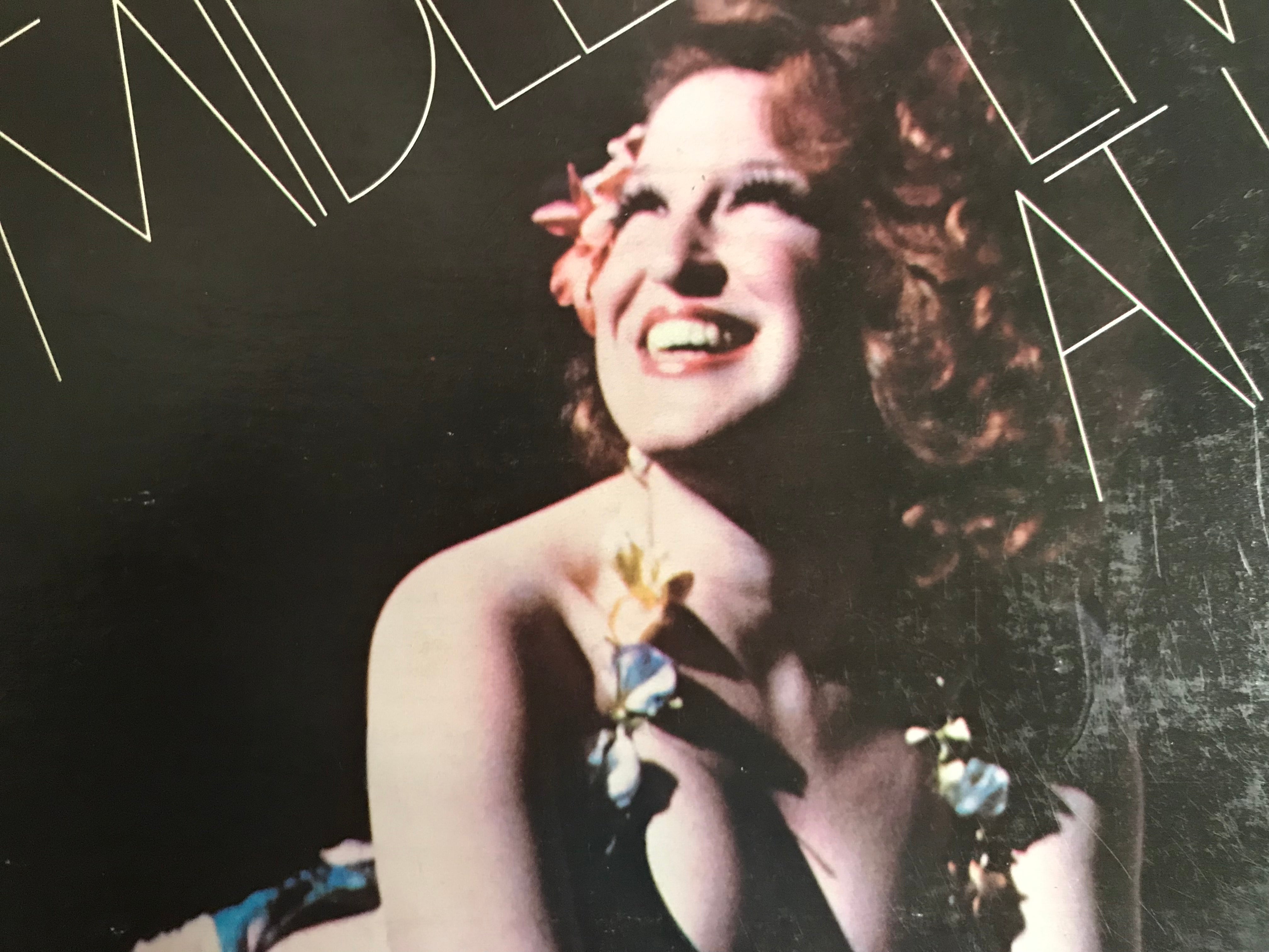 Bette Midler Live At Las Vegas Album Cover Notebook