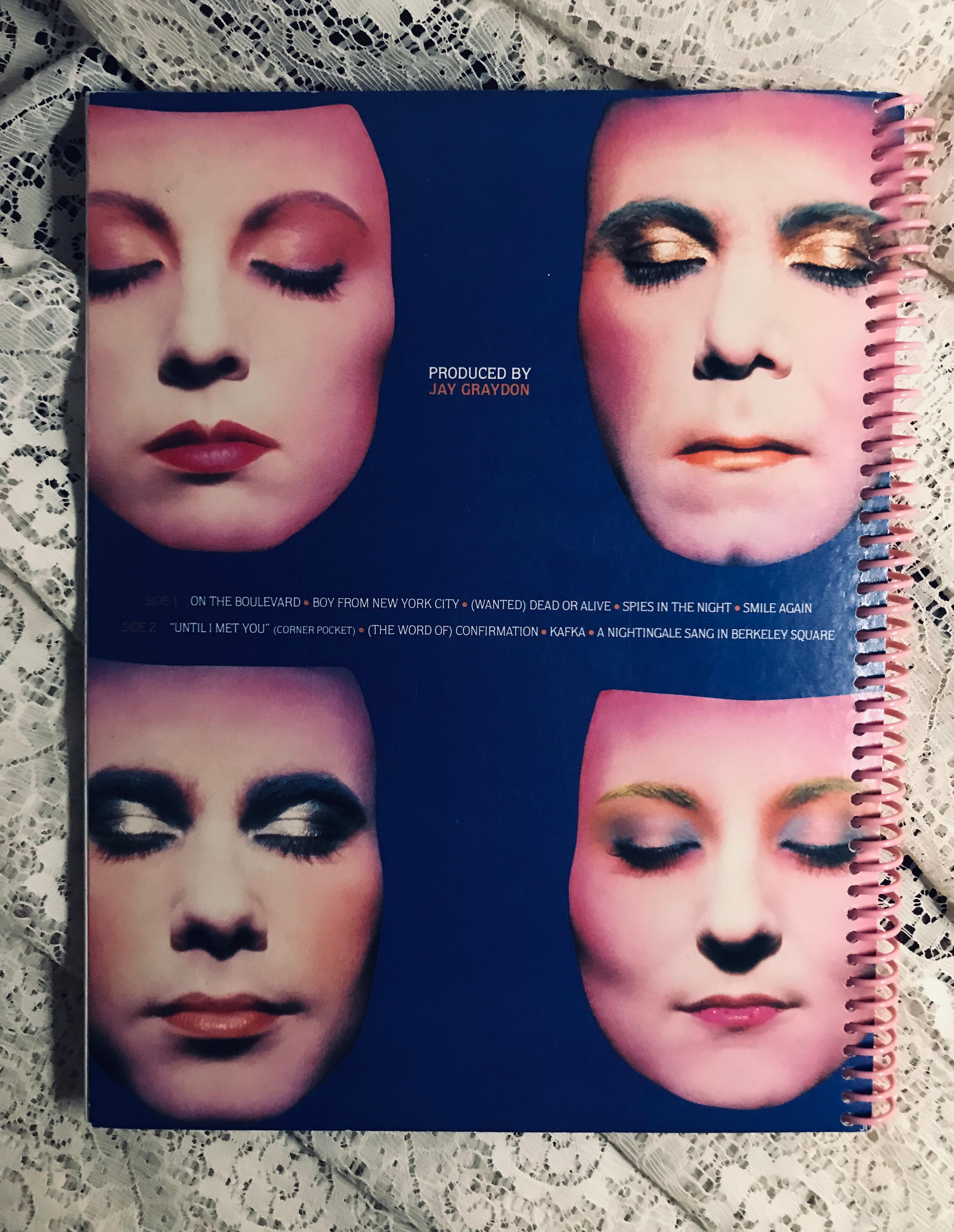 Manhattan Transfer Album Cover Notebook