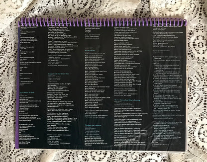 Bonnie Raitt Album Cover Notebook
