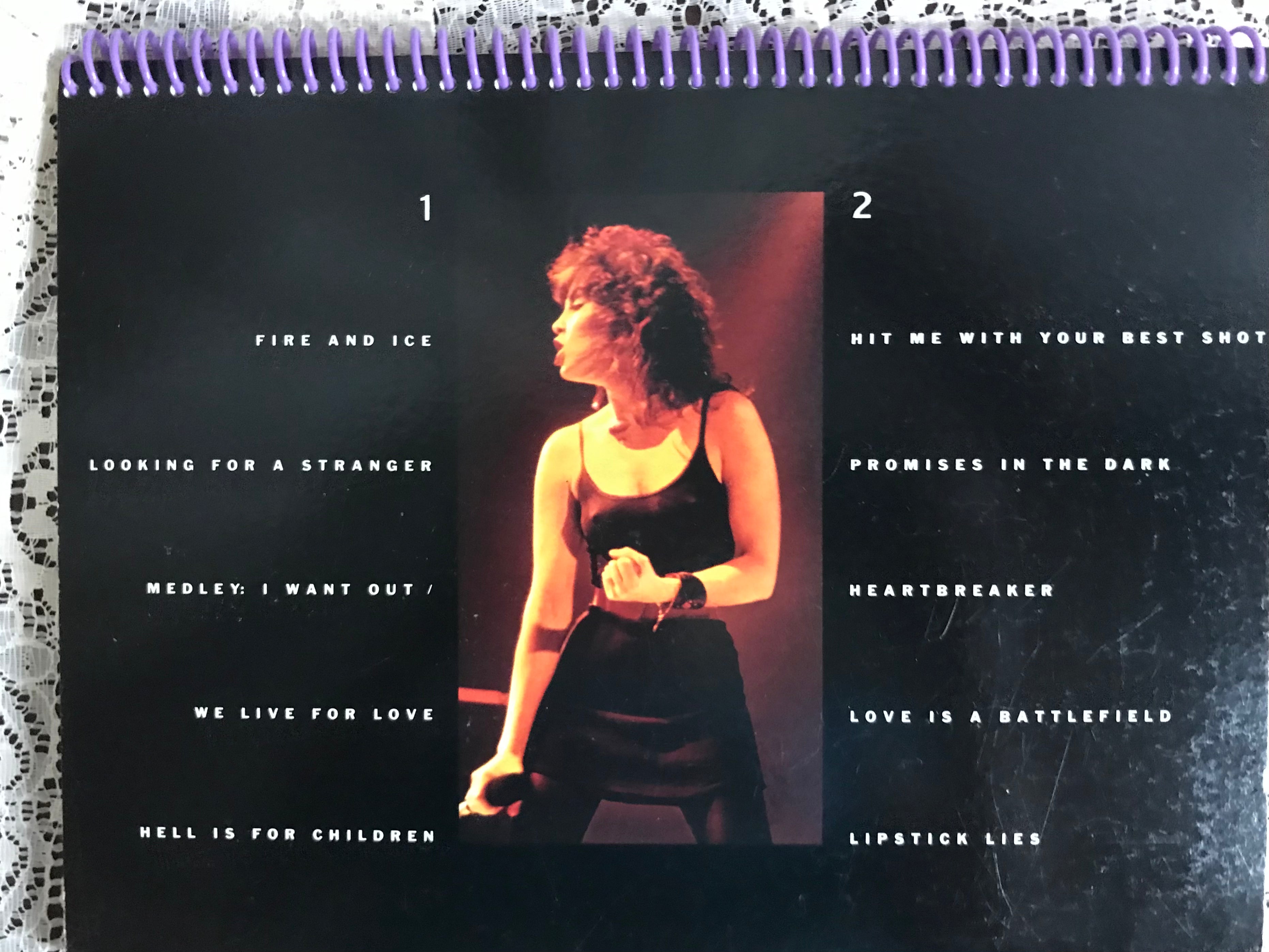 Pat Benatar Album Cover Notebook