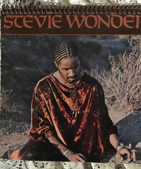 Stevie Wonder Talking Book Album Cover Notebook