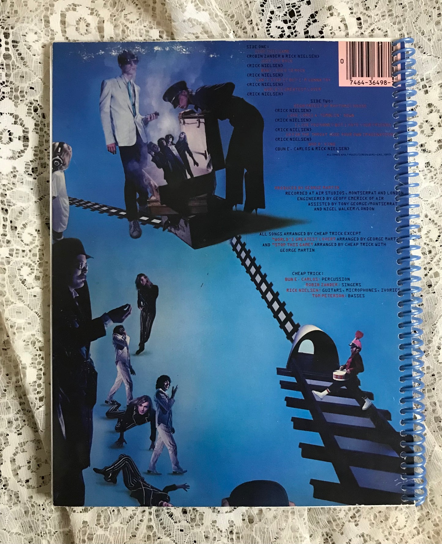 Cheap Trick Album Cover Notebook