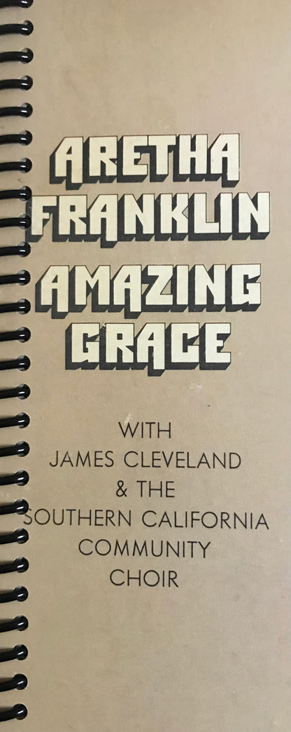 Aretha Franklin Amazing Grace Album Cover Notebook