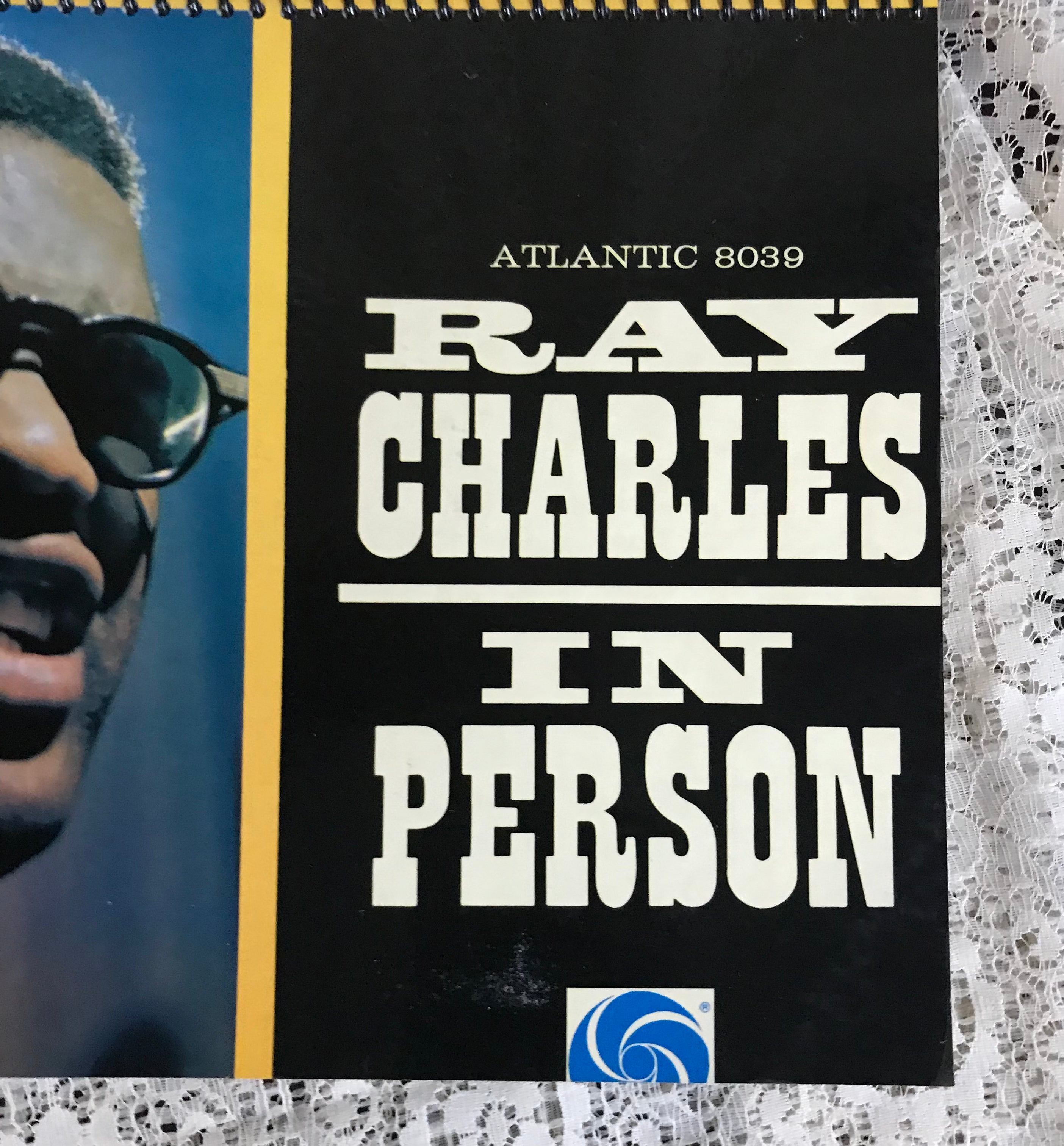 Ray Charles Album Cover Notebook