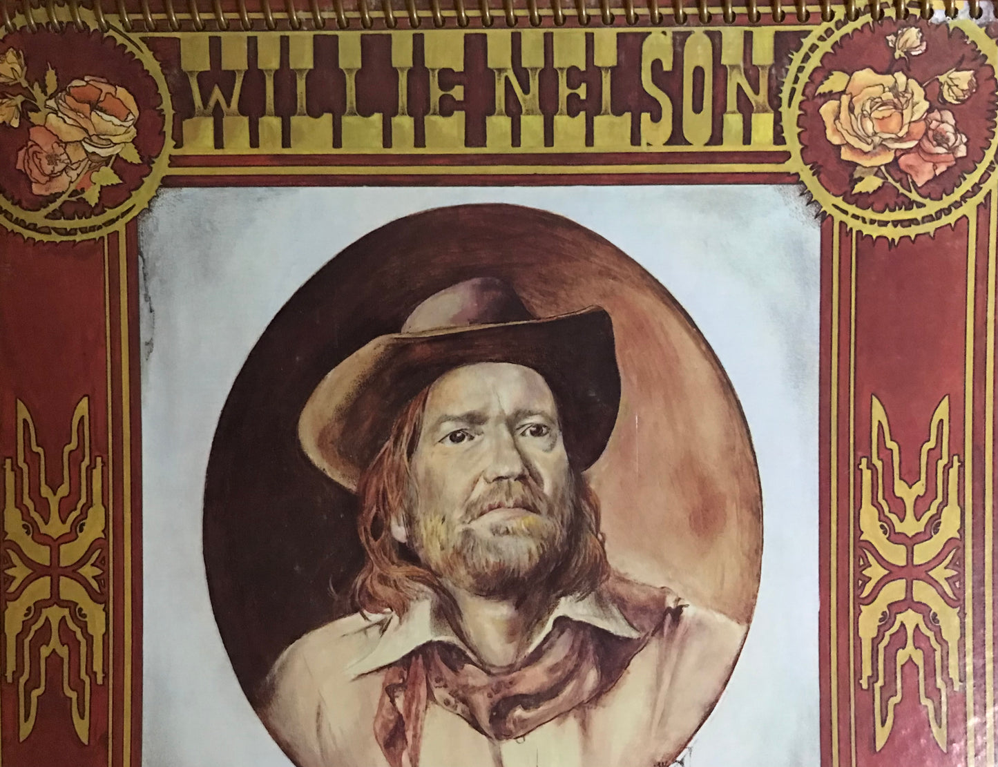 Willie Nelson Red Headed Stranger Album Cover Notebook