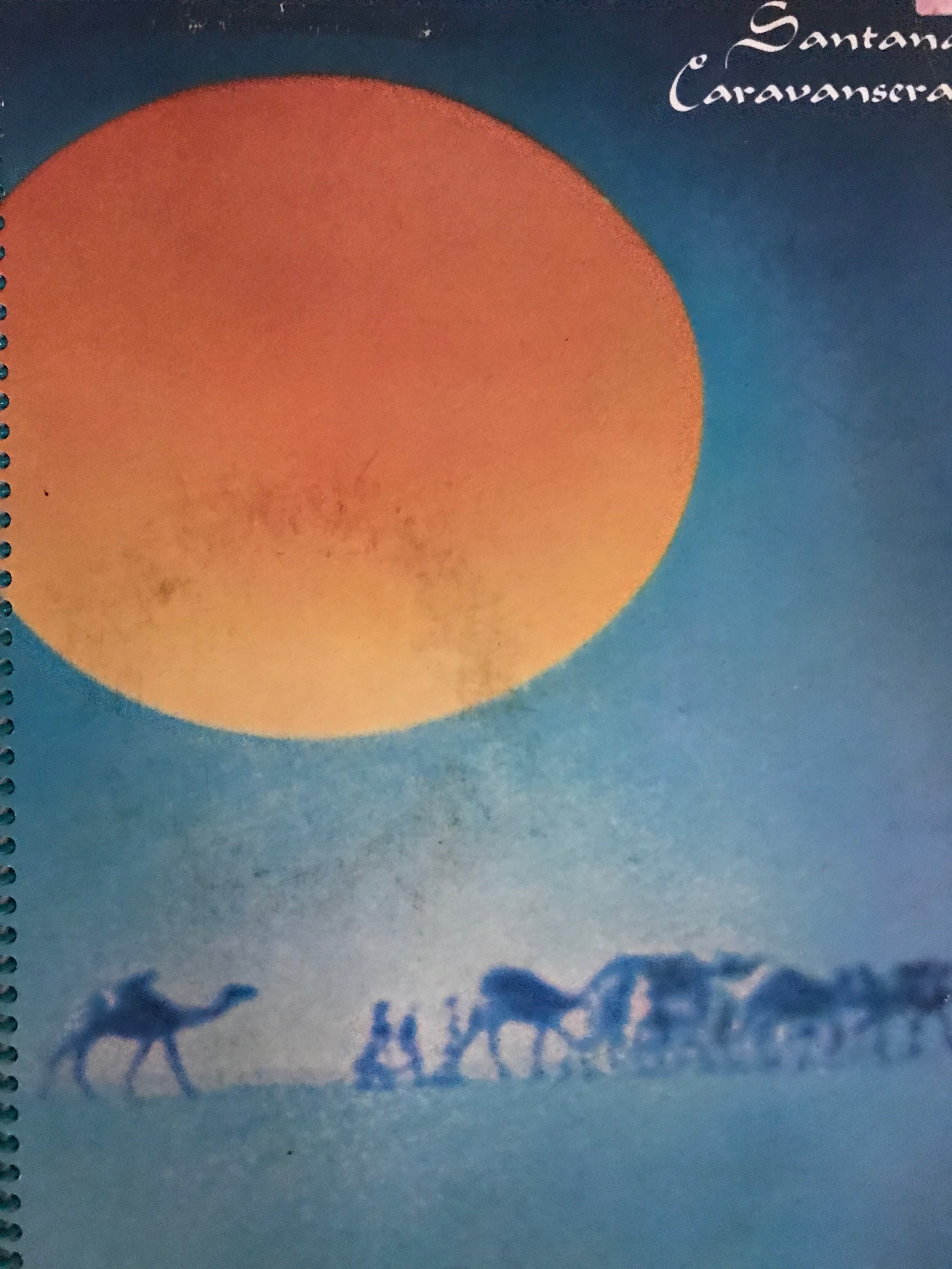 Santana Caravansarai Album Cover Notebook