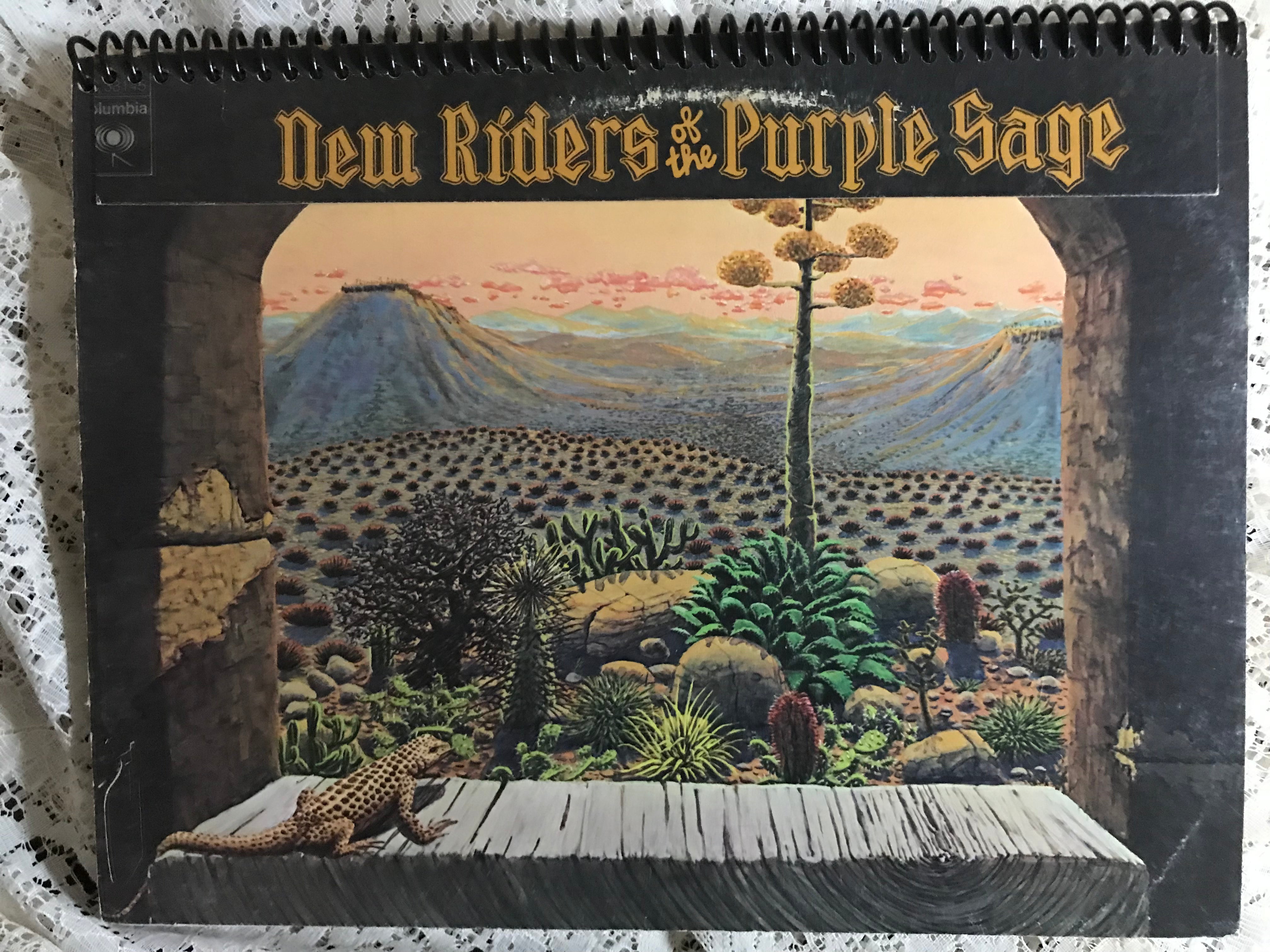 New Riders of the Purple Sage Album Cover Notebook