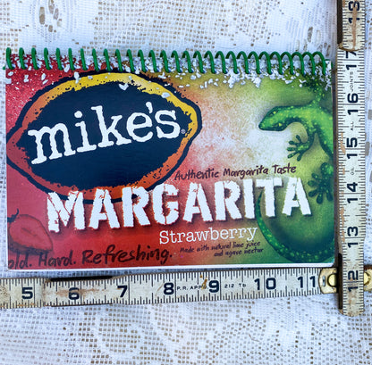 Mike’s Strawberry Margarita Recycled Beer Carton Notebook