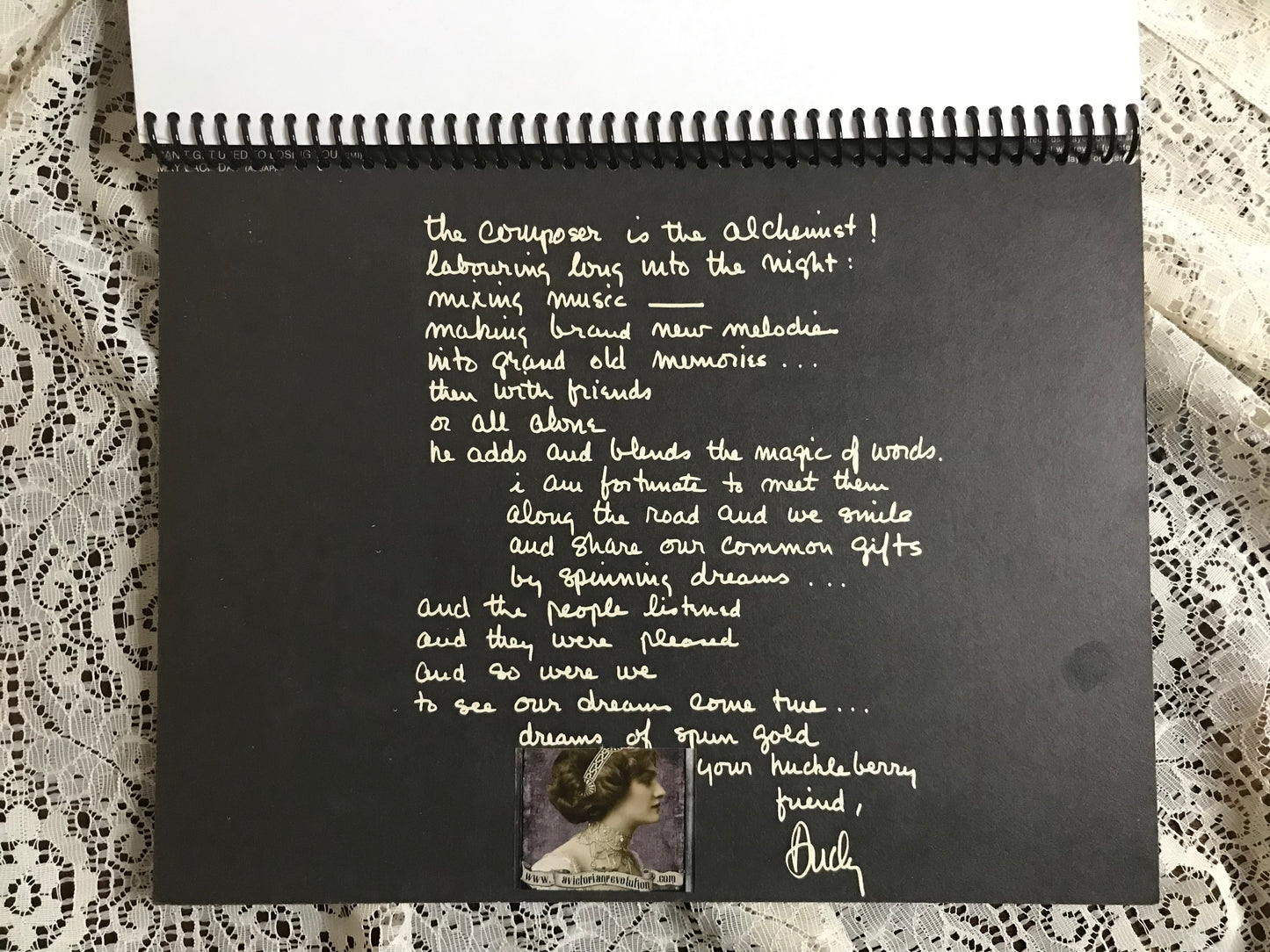 Andy Williams Album Cover Notebook