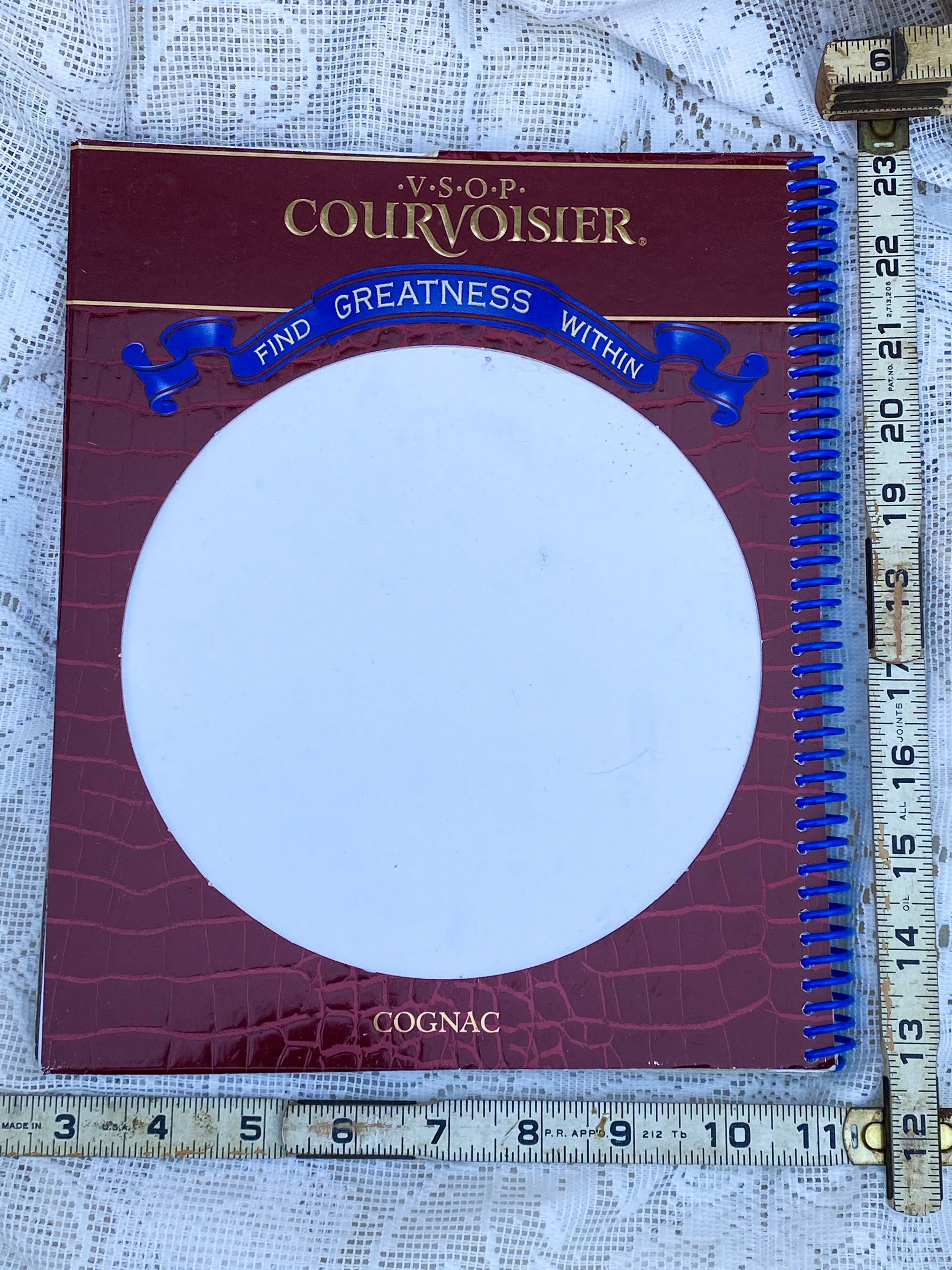 V.S.O.P Courvoisier Recycled Notebook