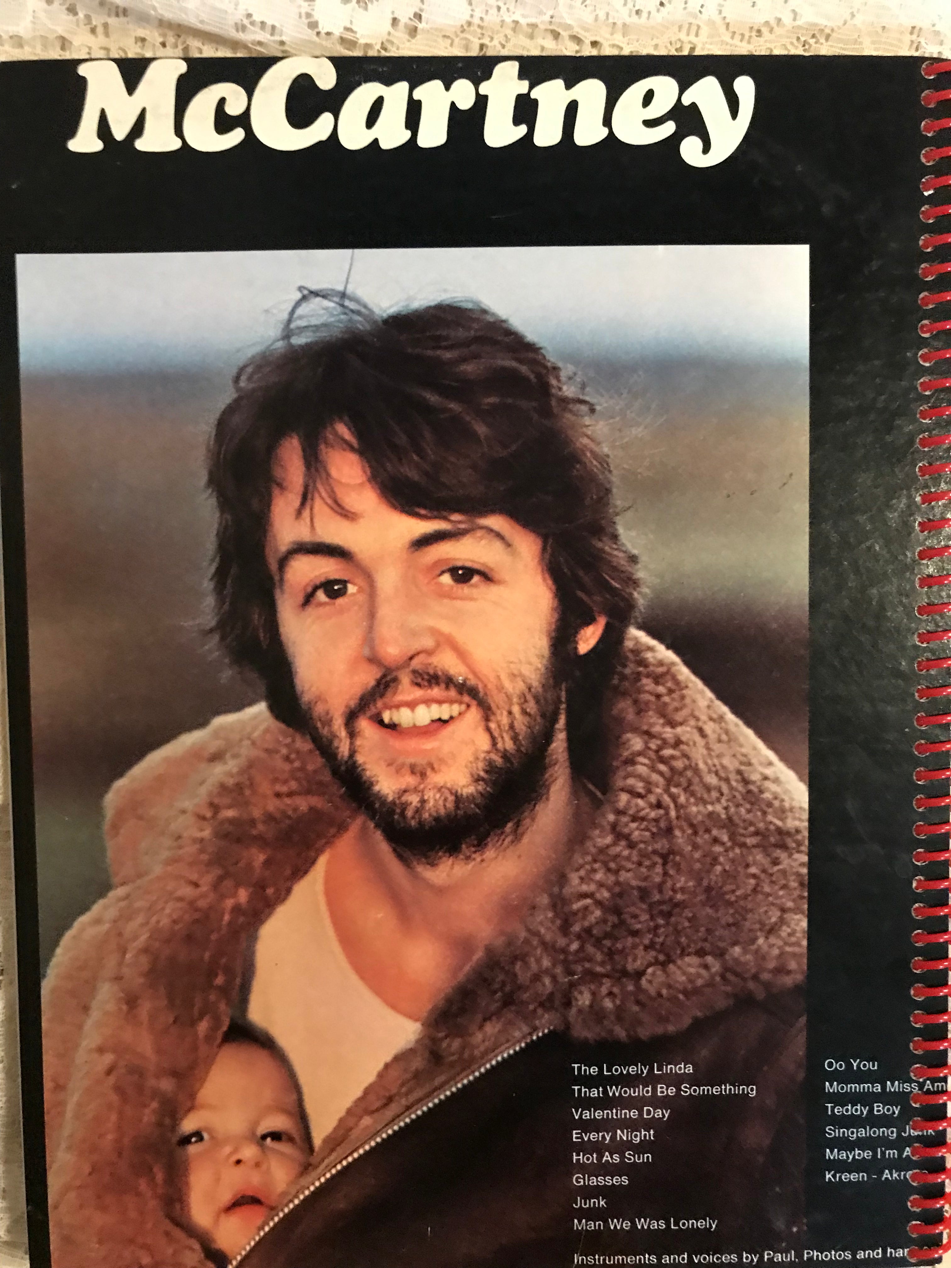 Paul McCartney Album Cover Notebook