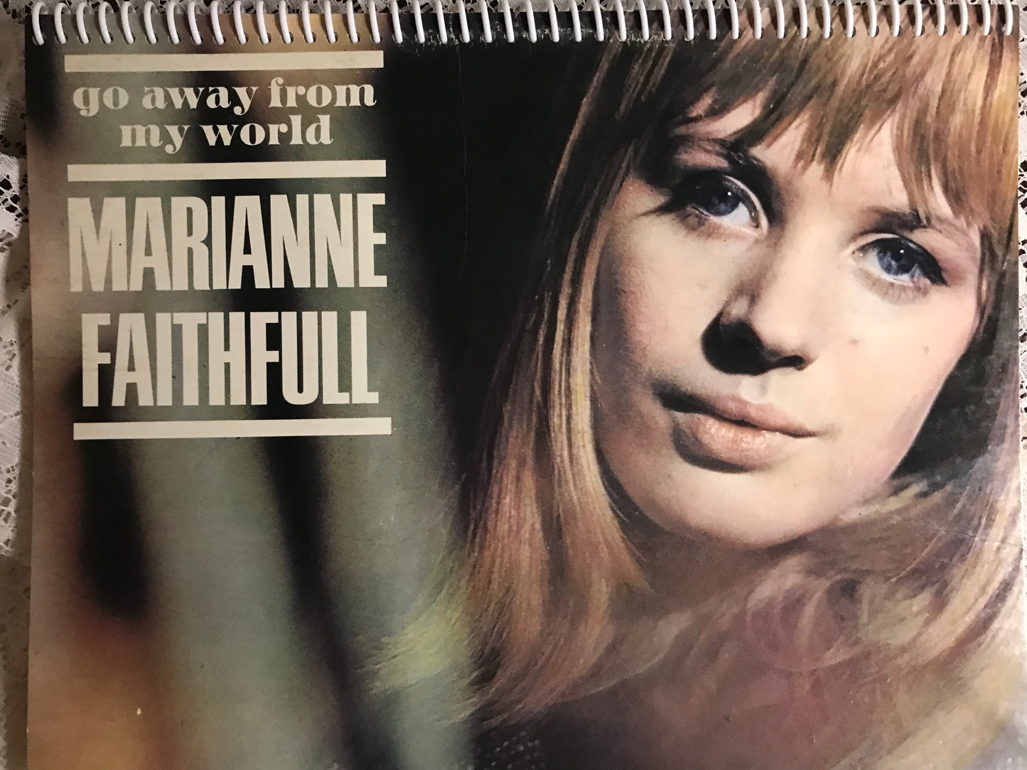 Marianne Faithfull Album Cover Notebook
