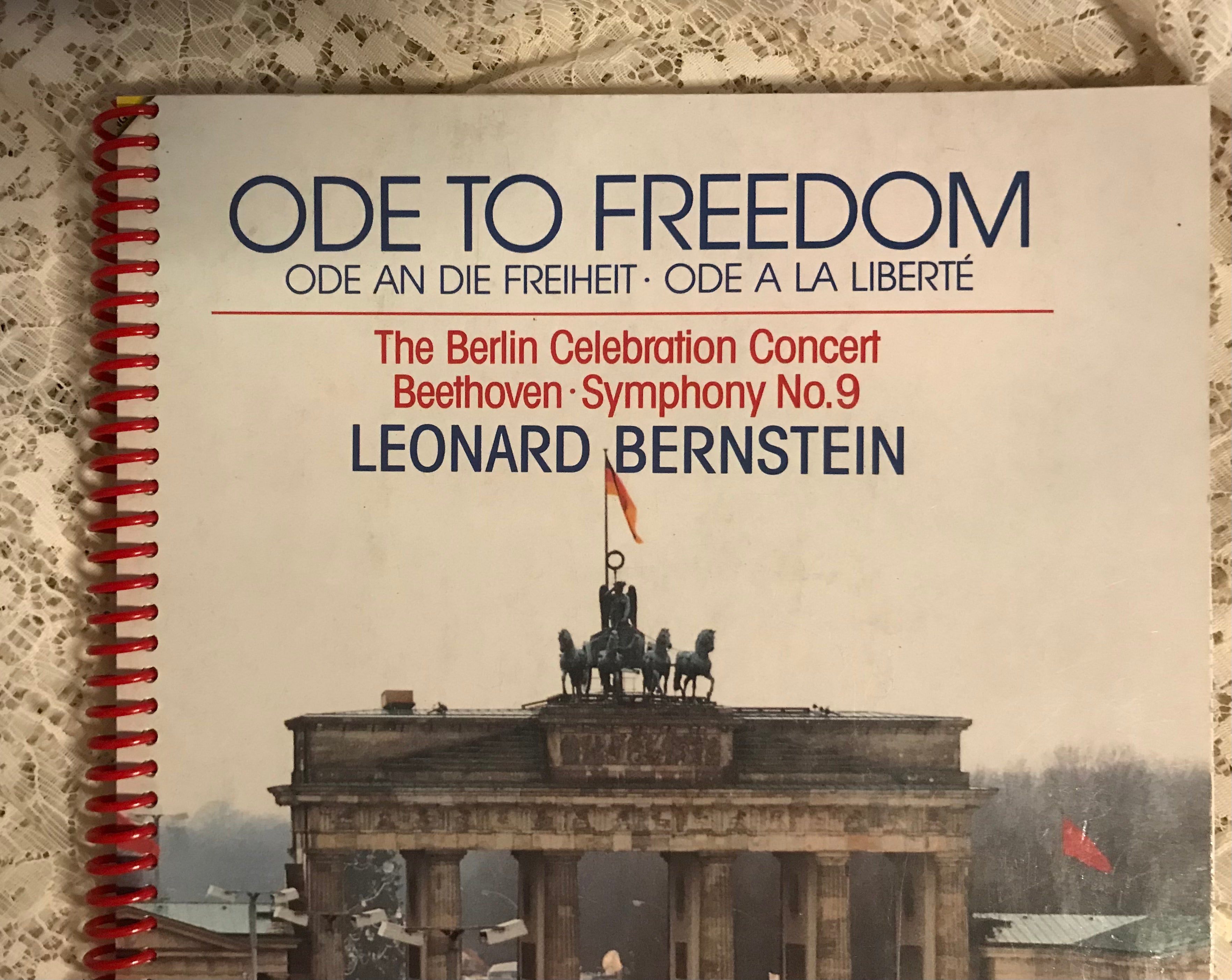 Ode to Freedom Album Cover Notebook