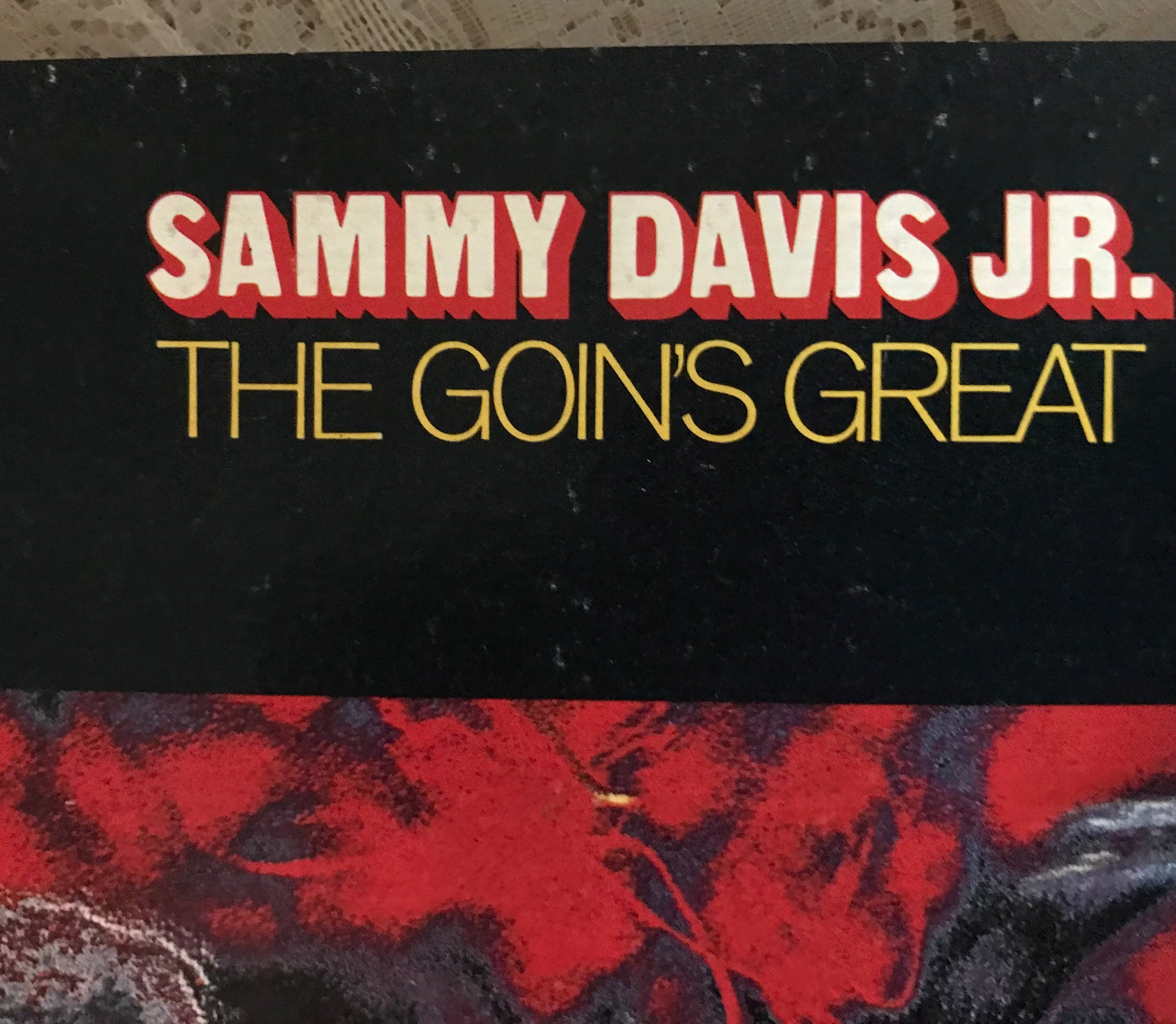 Sammy Davis Jr The Goin’s  Good Album Cover Notebook