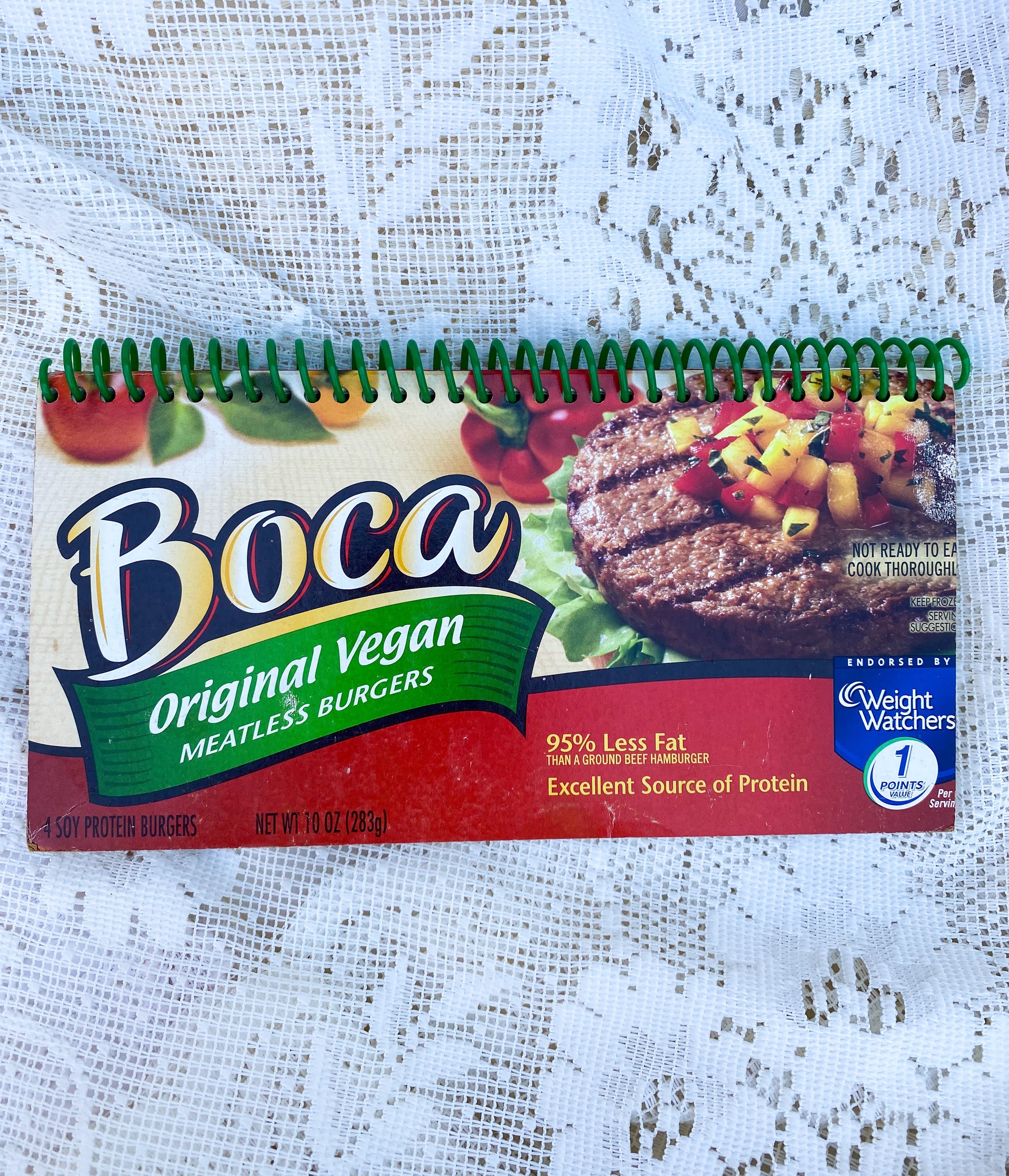 Boca Vegan Burgers Recycled Notebook