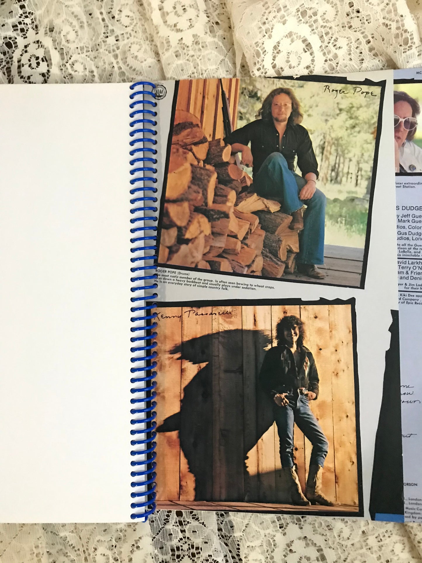 Elton John Rock of the Westies Album Cover Notebook