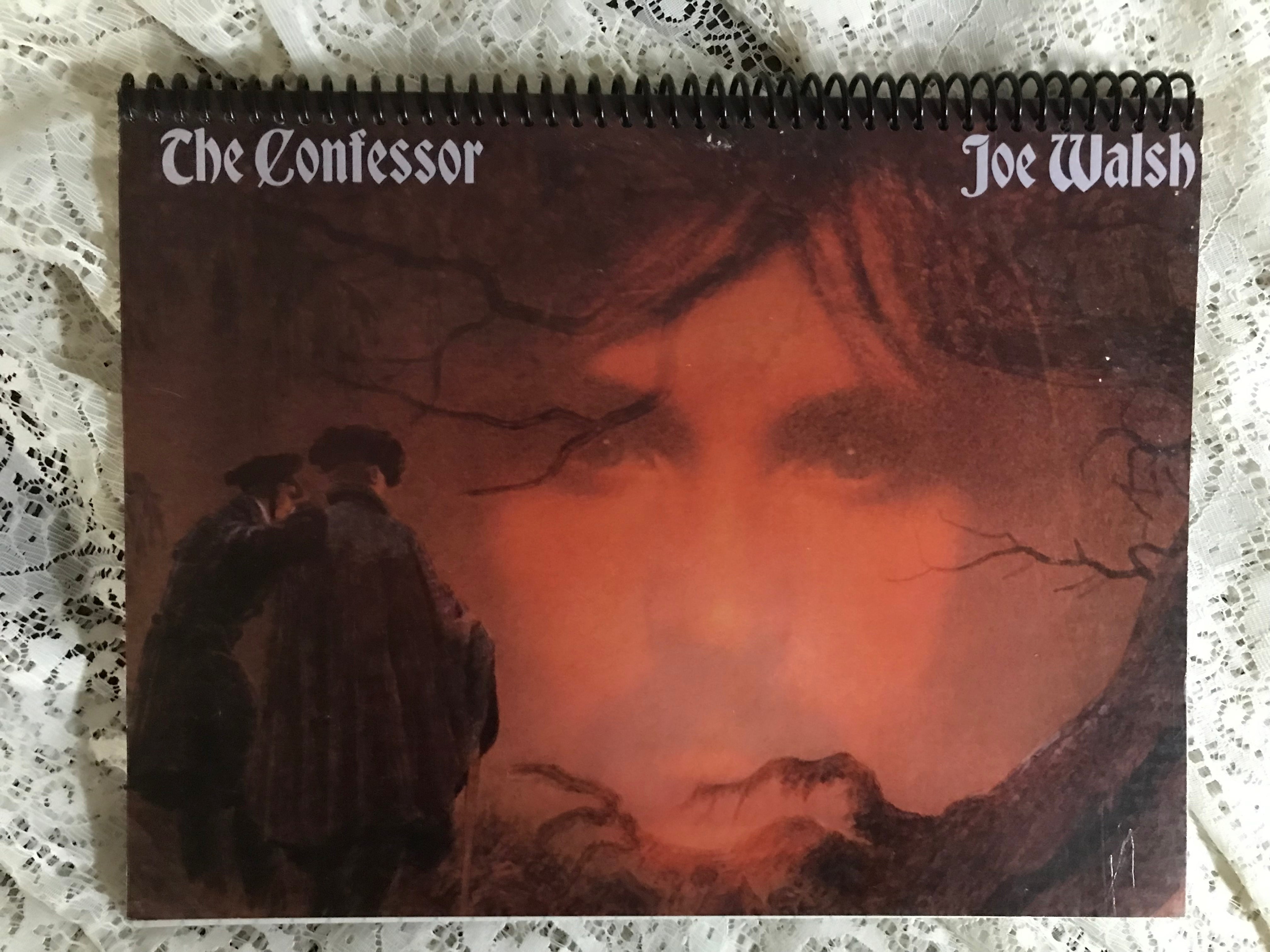 Joe Walsh The Confessor Album Cover Notebook