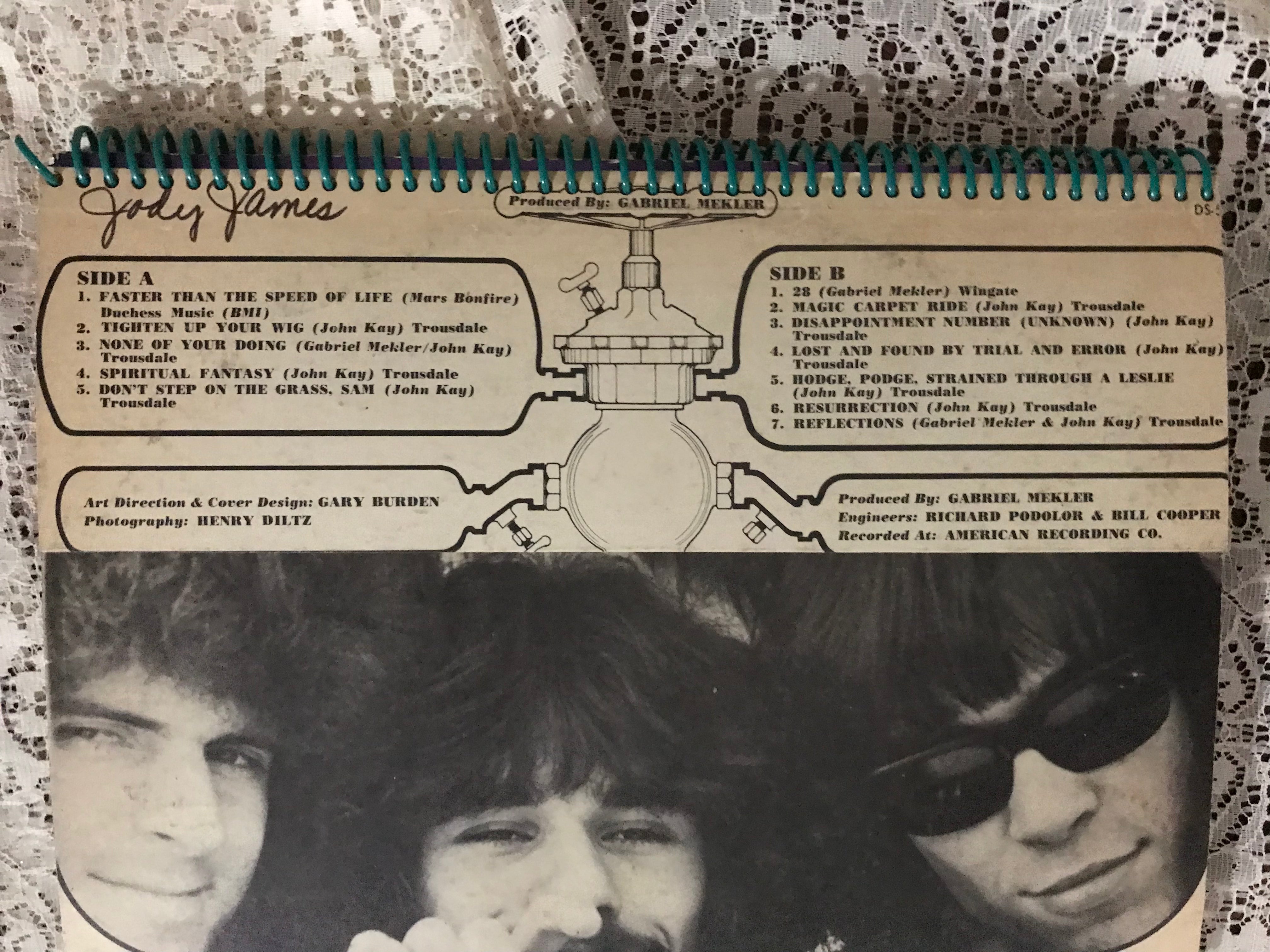 Steppenwolf  The 2nd Album Cover Notebook