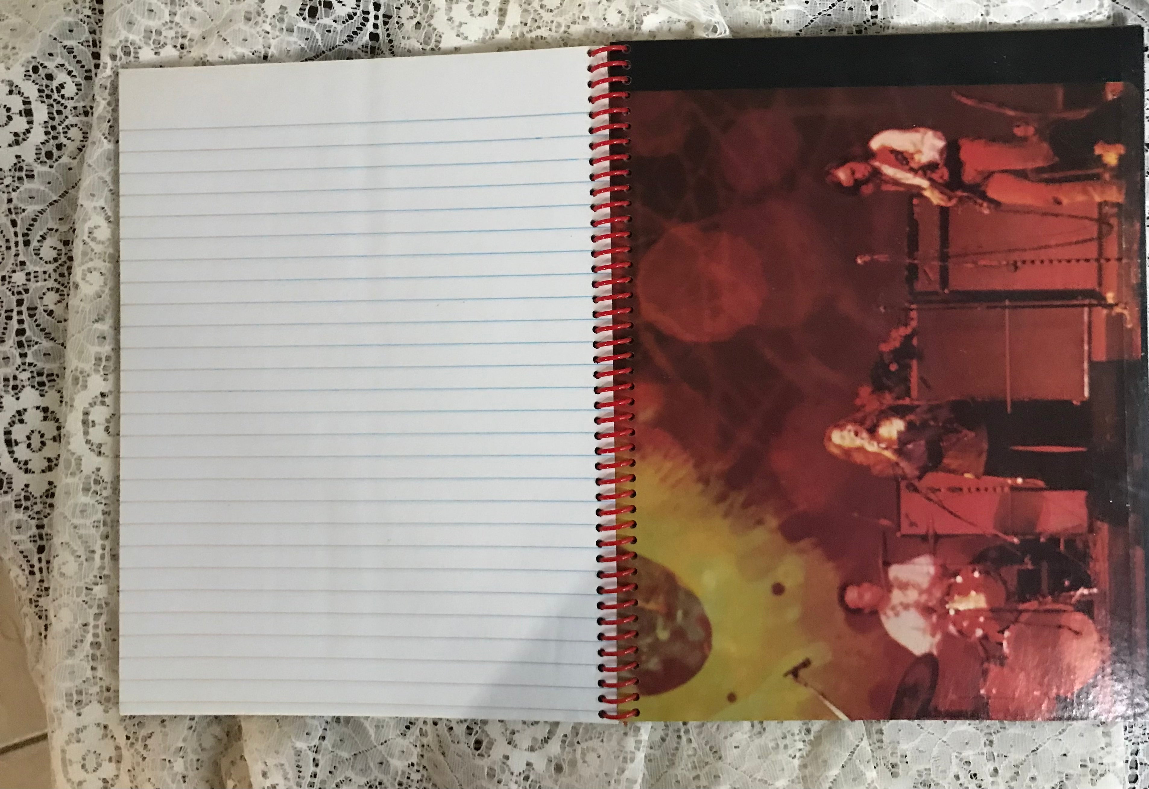 Big Brother and the Holding Company Janis Joplin Album Cover Notebook