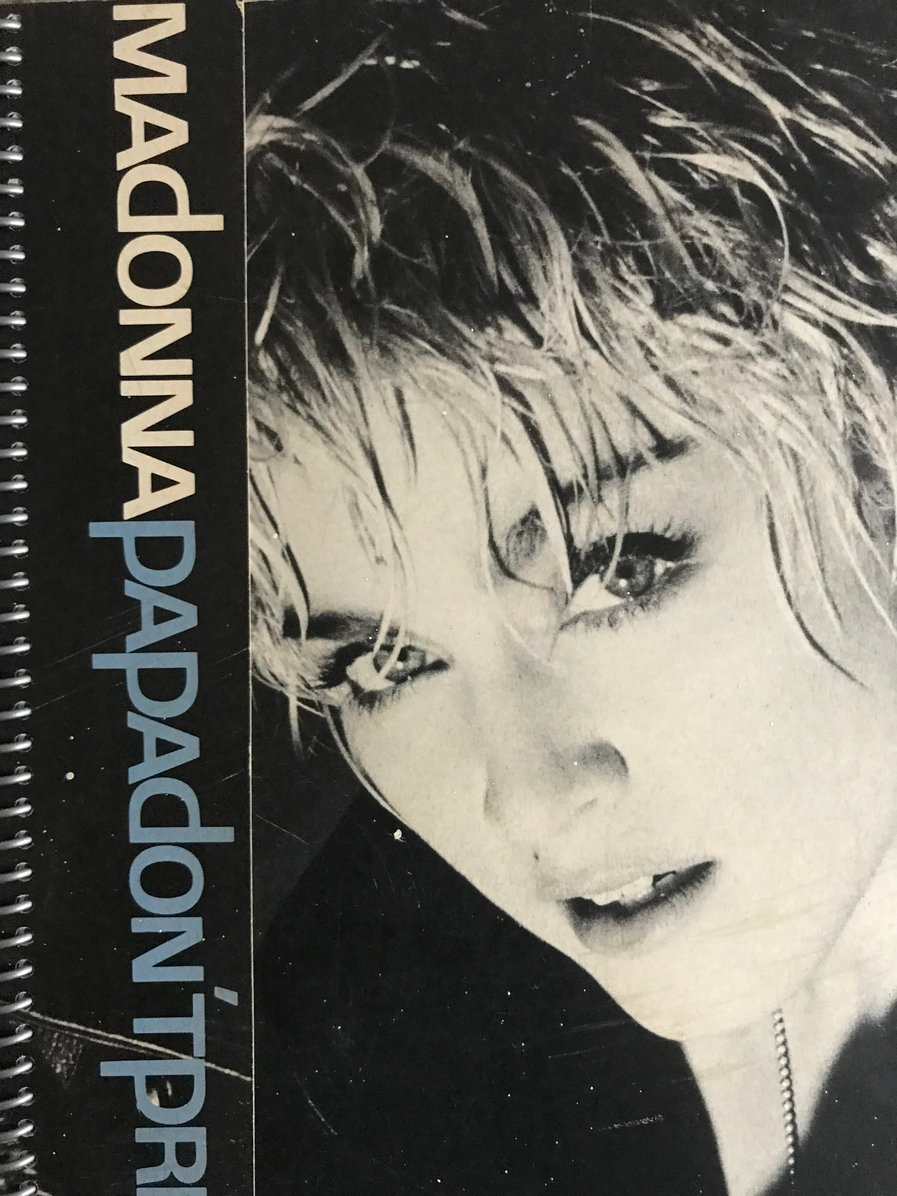 Madonna Papa Don’t Preach Album Cover Notebook