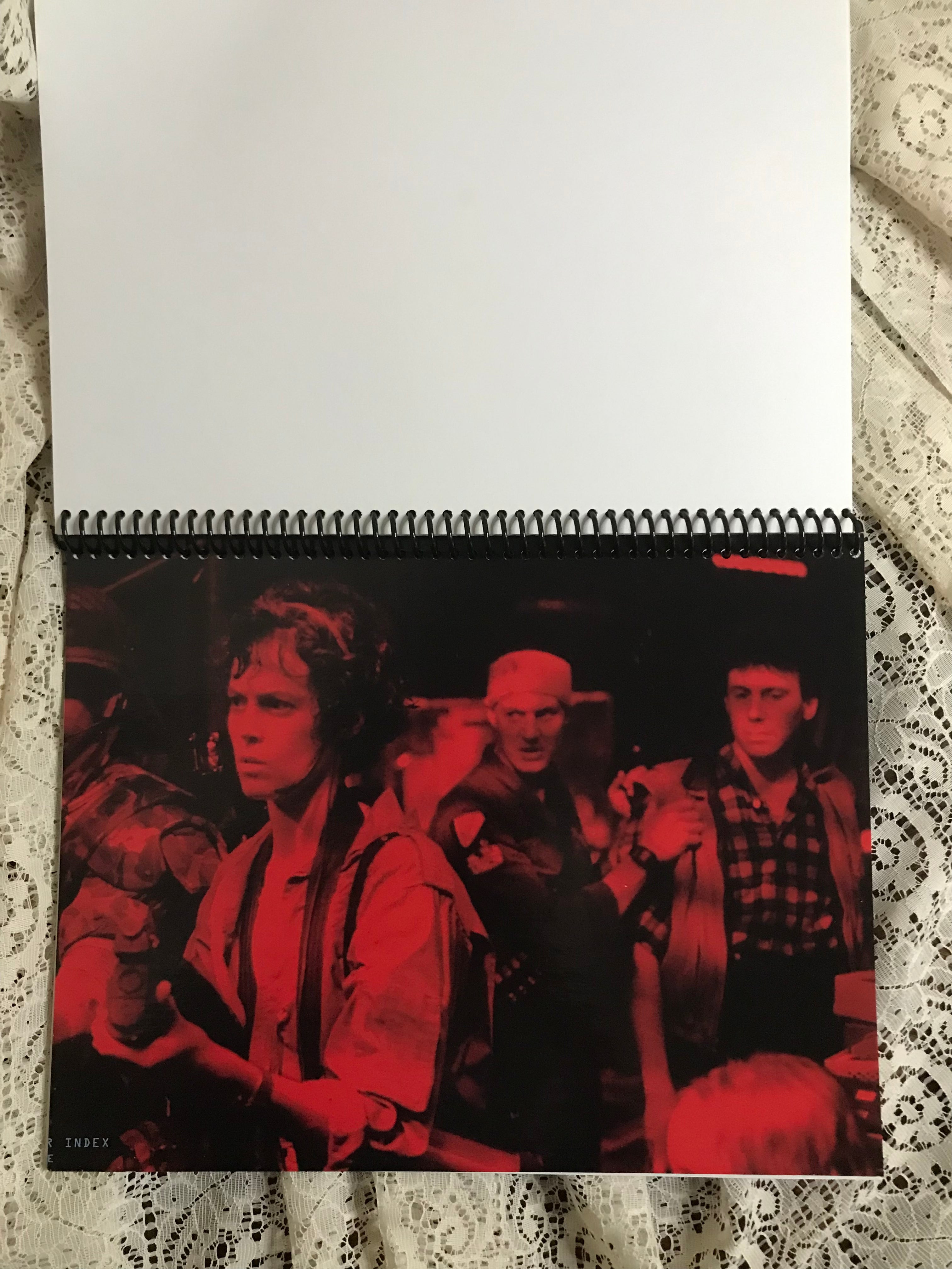 Aliens Movie Album Cover Notebook