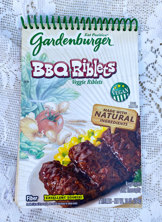 Gardenburger Veggie Riblets Recycled Notebook