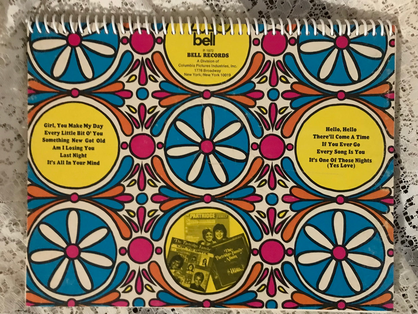 Partridge Family Album Cover Notebook
