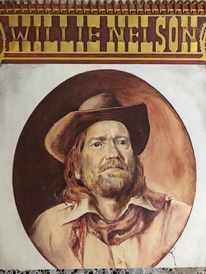 Willie Nelson Red Headed Stranger Album Cover Notebook