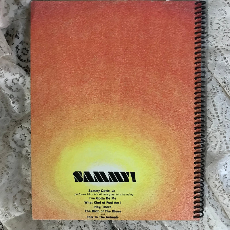 Sammy! Davis Jr Album Cover Notebook A Victorian Revolution